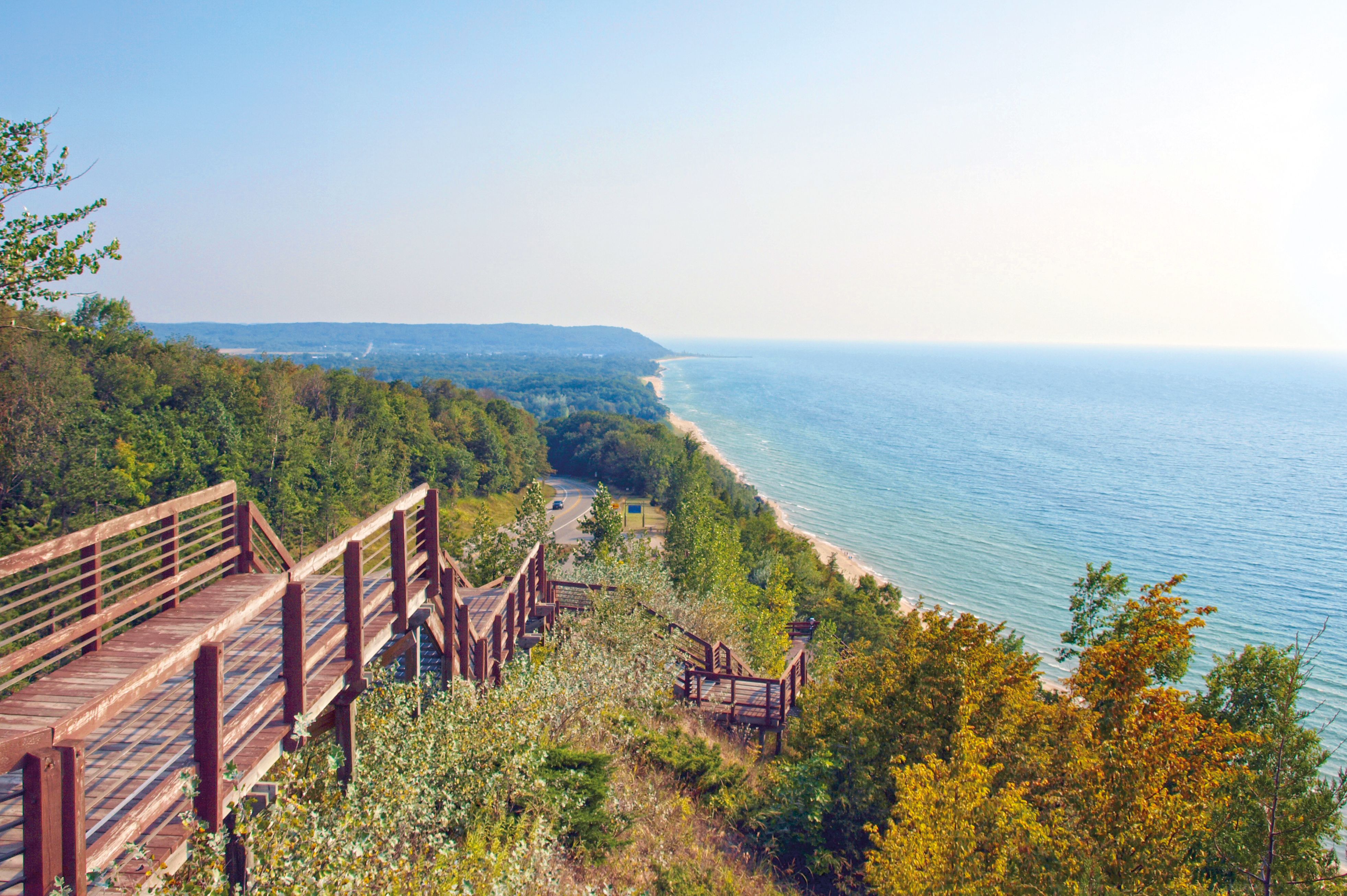 Blick auf den Lake Michigan