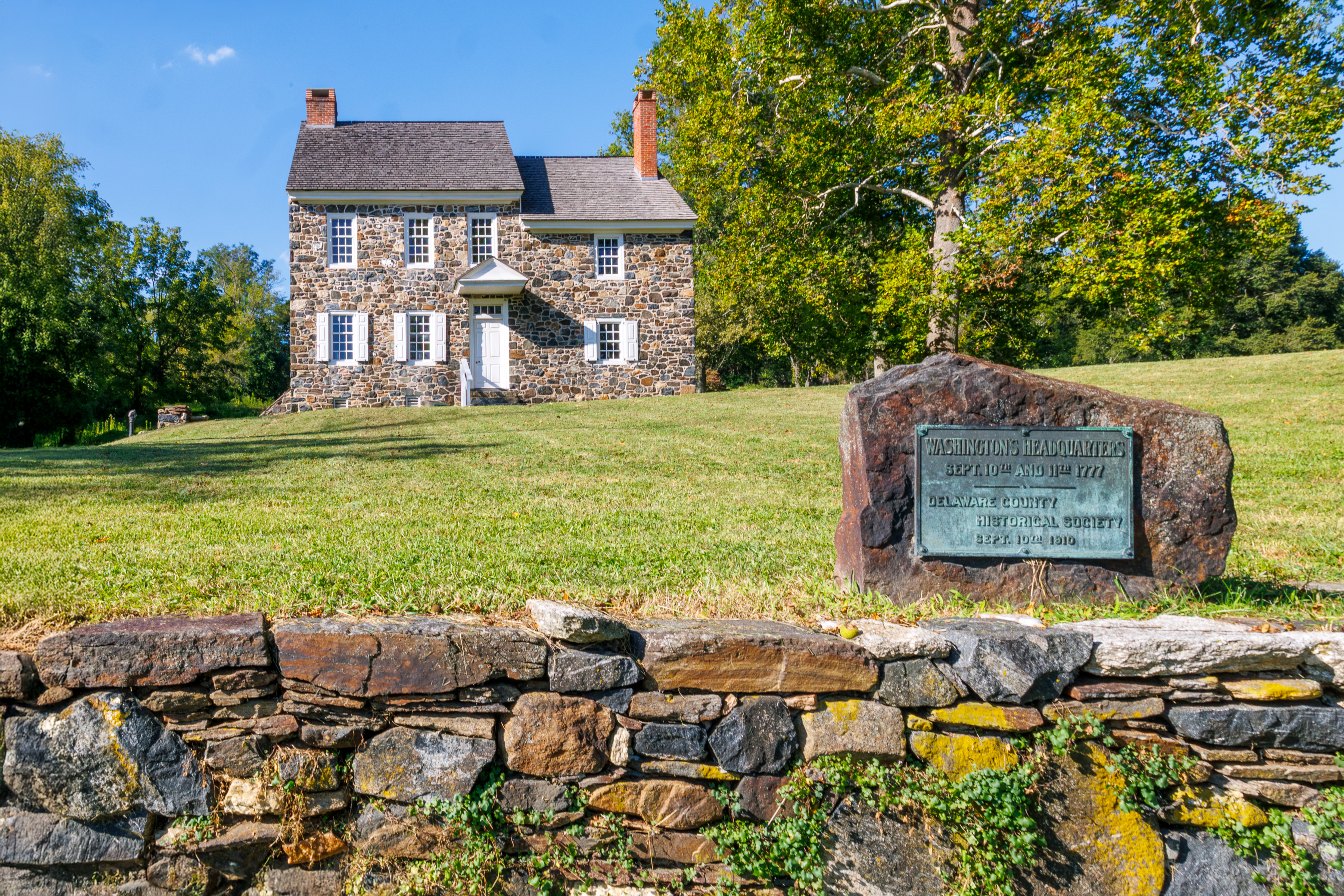 Das Benjamin Ring House im Brandywine Battlefiled Park