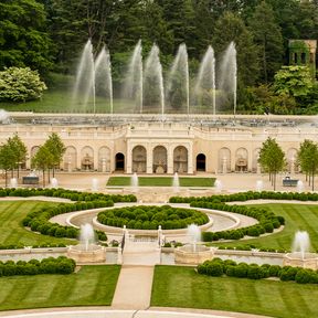 Der schÃ¶ne Longwood Garden in Kennet Square, Pennsylvania