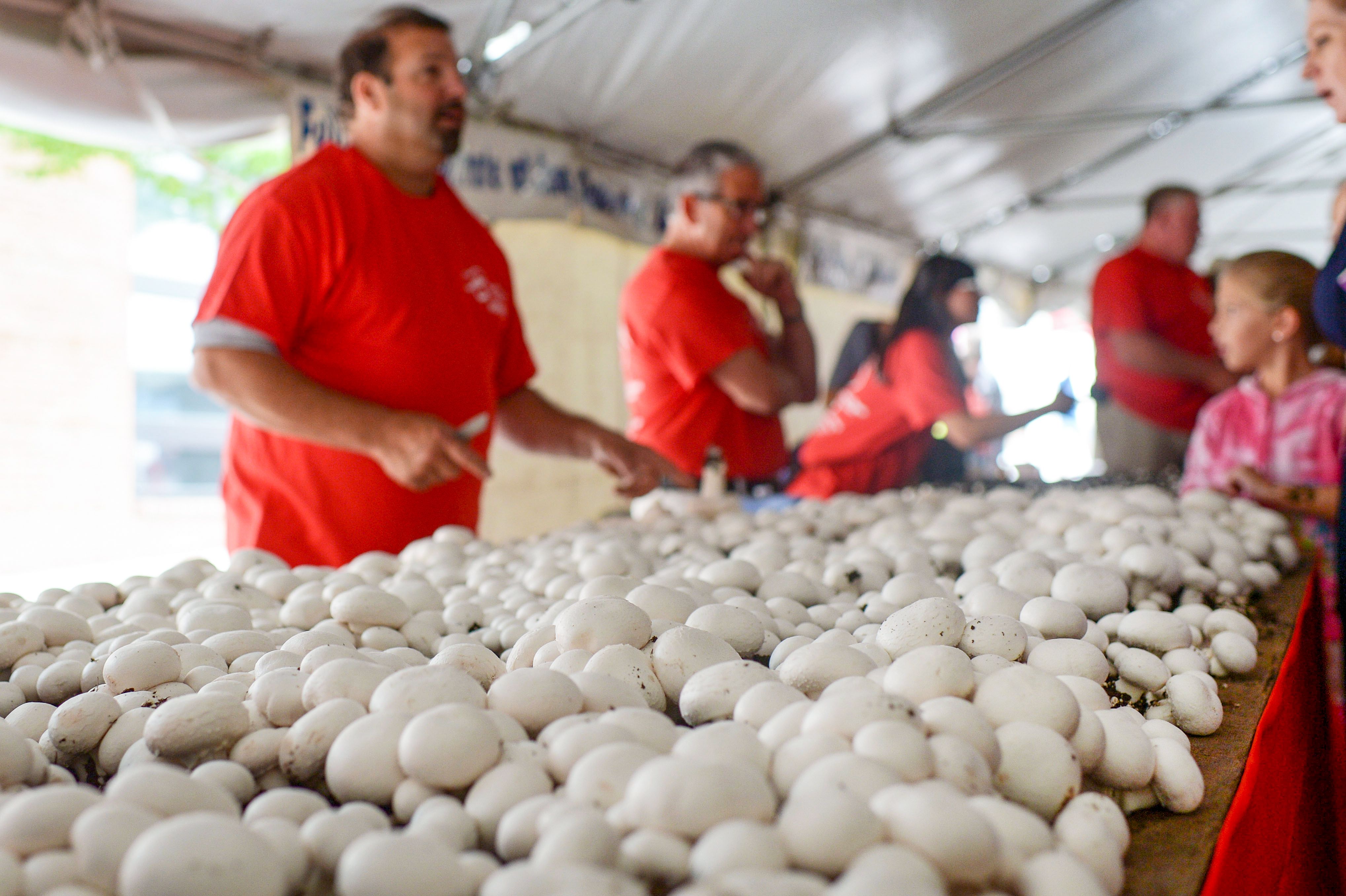 Das Kennett Square Mushroom Festival in Kennett Square, Pennsylvania