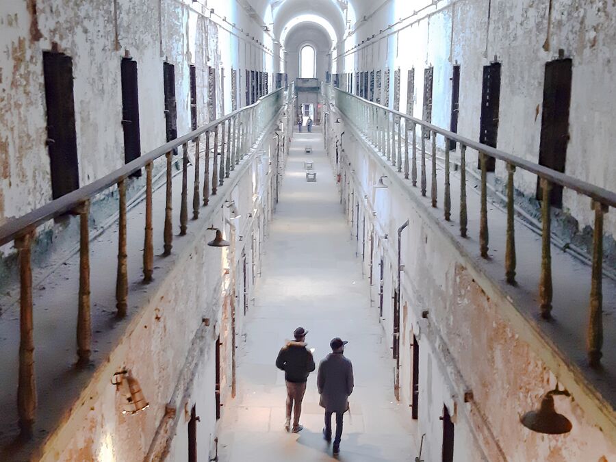 Impressionen der ehemaligen Strafanstalt Eastern State Penitentiary in Philadelphia