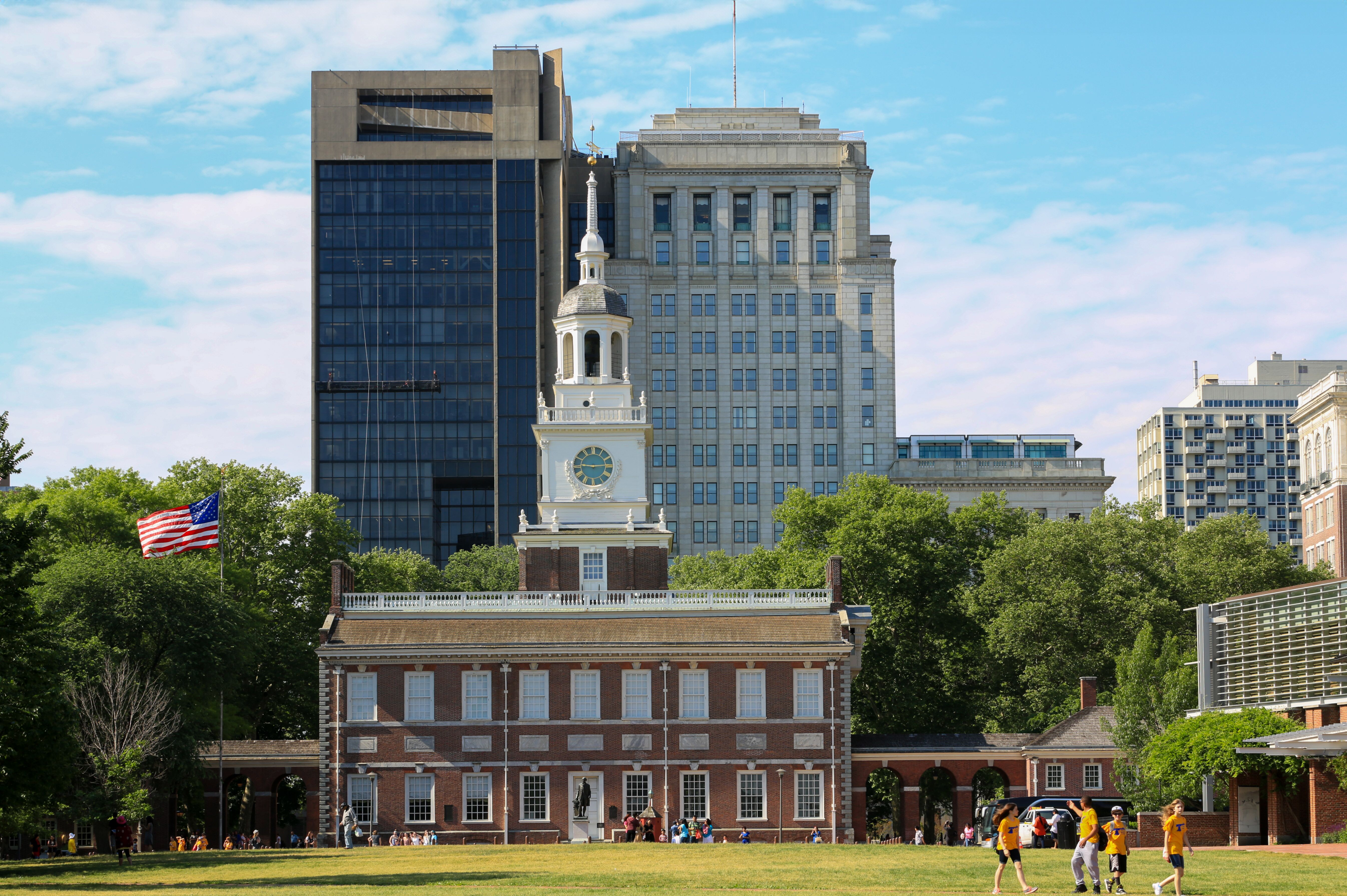 Die Independence Hall in Philadelphia