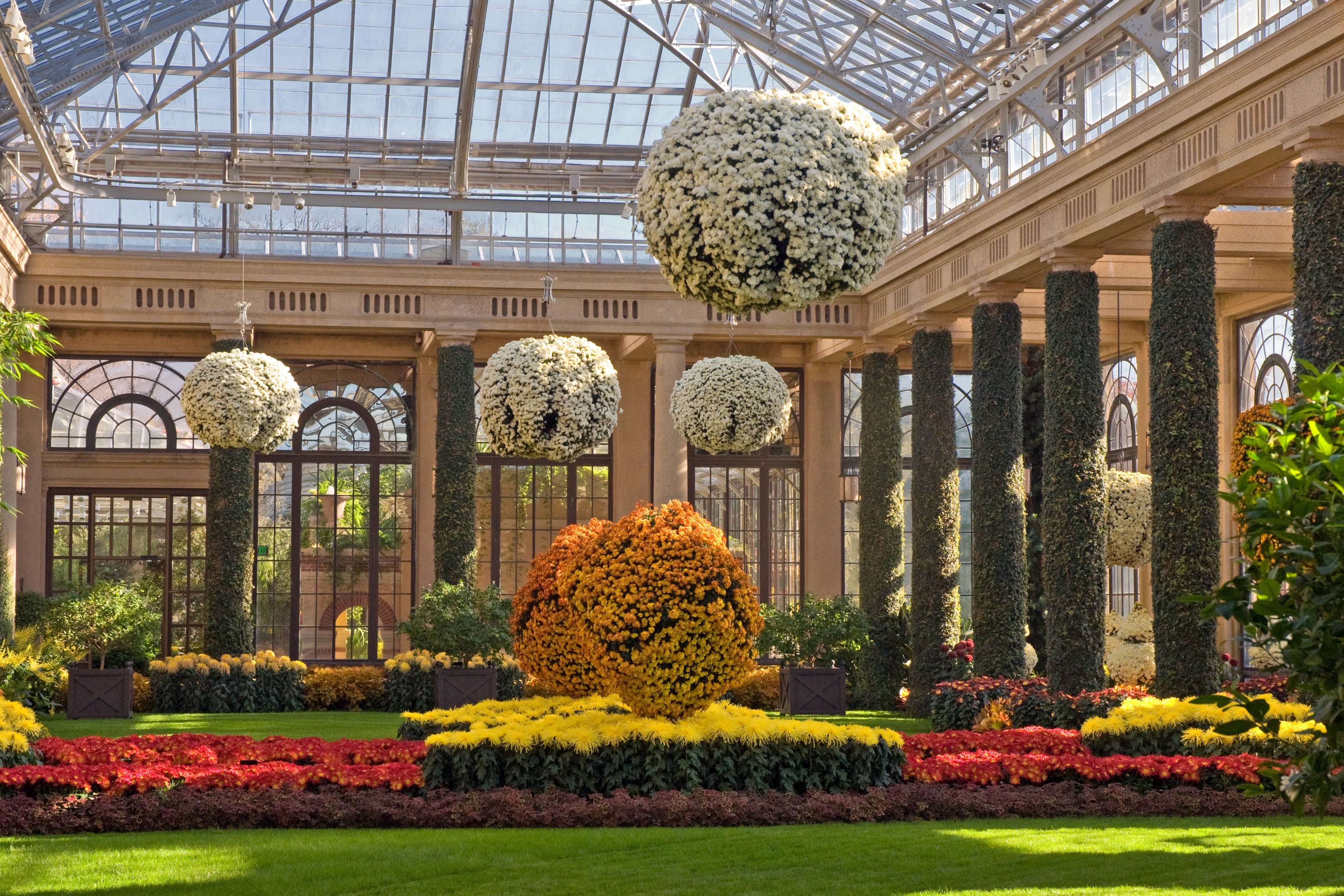 Longwood Gardens - Ein Botanischer Garten in Kennett Square ca. fÃ¼nfzig Kilometer westlich von Philadelphia