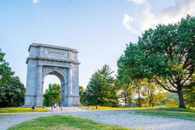 Auf den Spuren der Geschichte im Valley Forge National Historical Park Auf den Spuren der Geschichte im Valley Forge National Historical Park