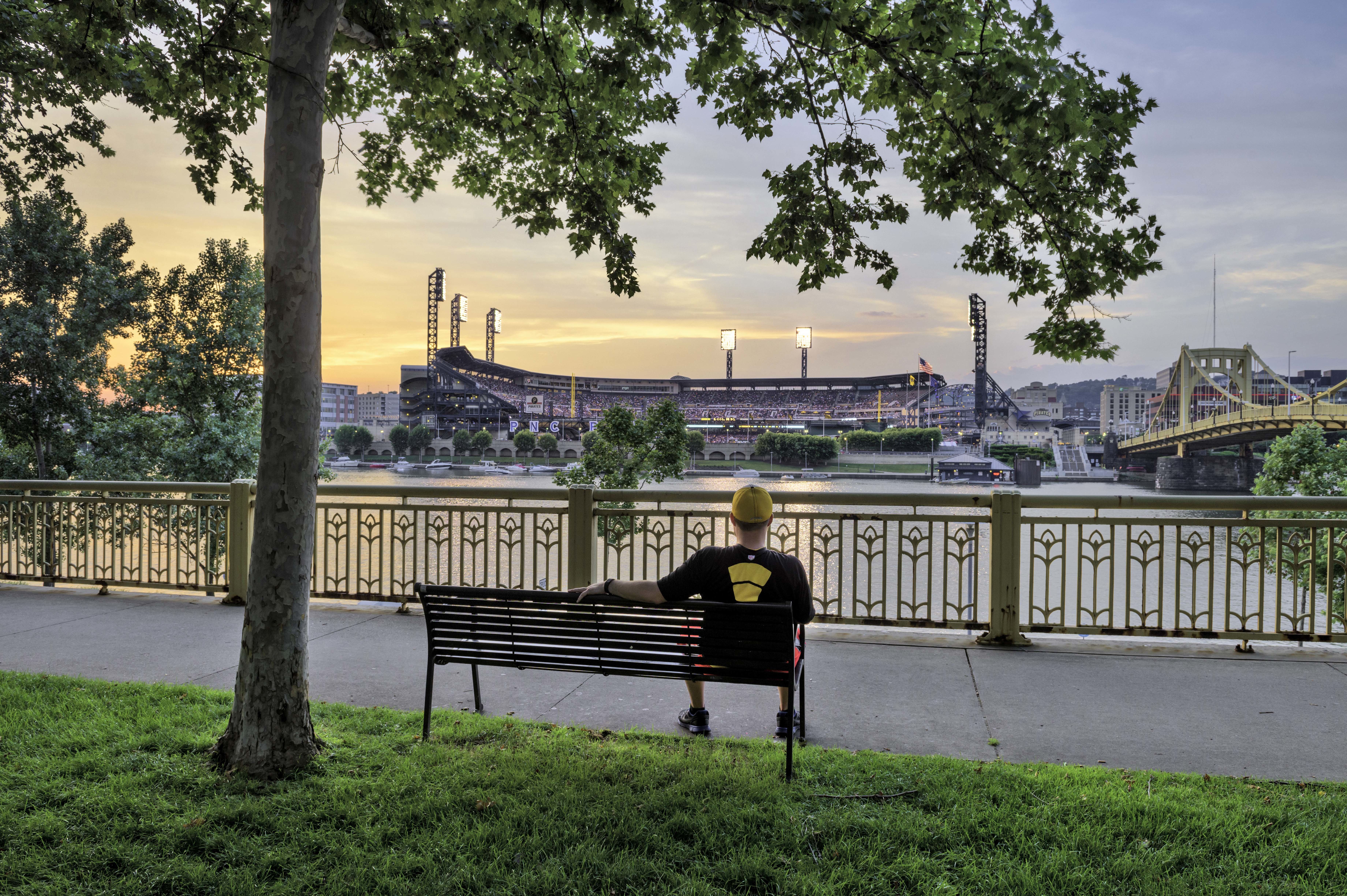 Den Ausblick genießen in Pittsburgh