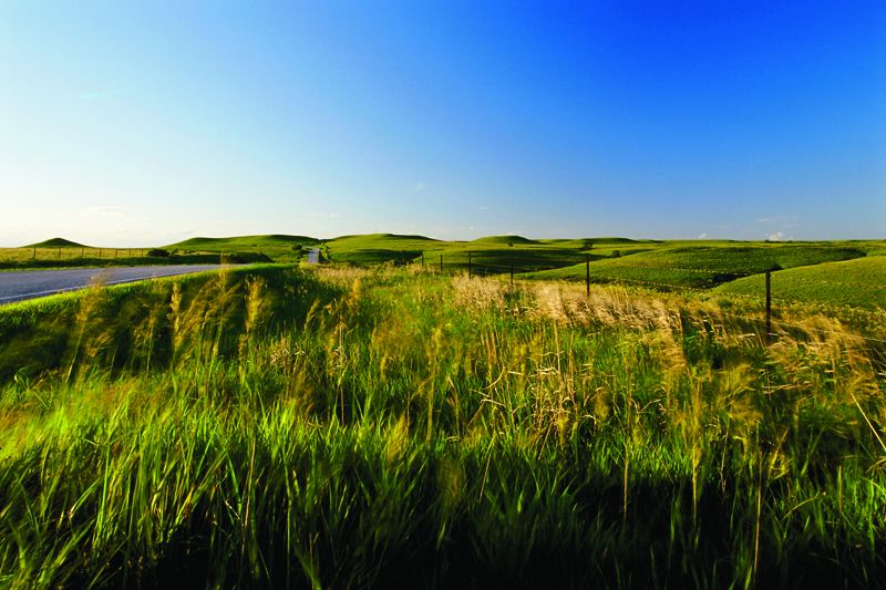 Flint Hills in Kansas/Oklahoma