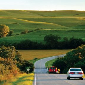 Fahrt durch die Flint Hills