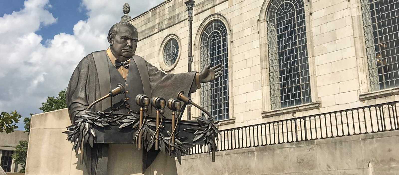 Auf Den Spuren Von Churchill Mitten In Missouri Canusa