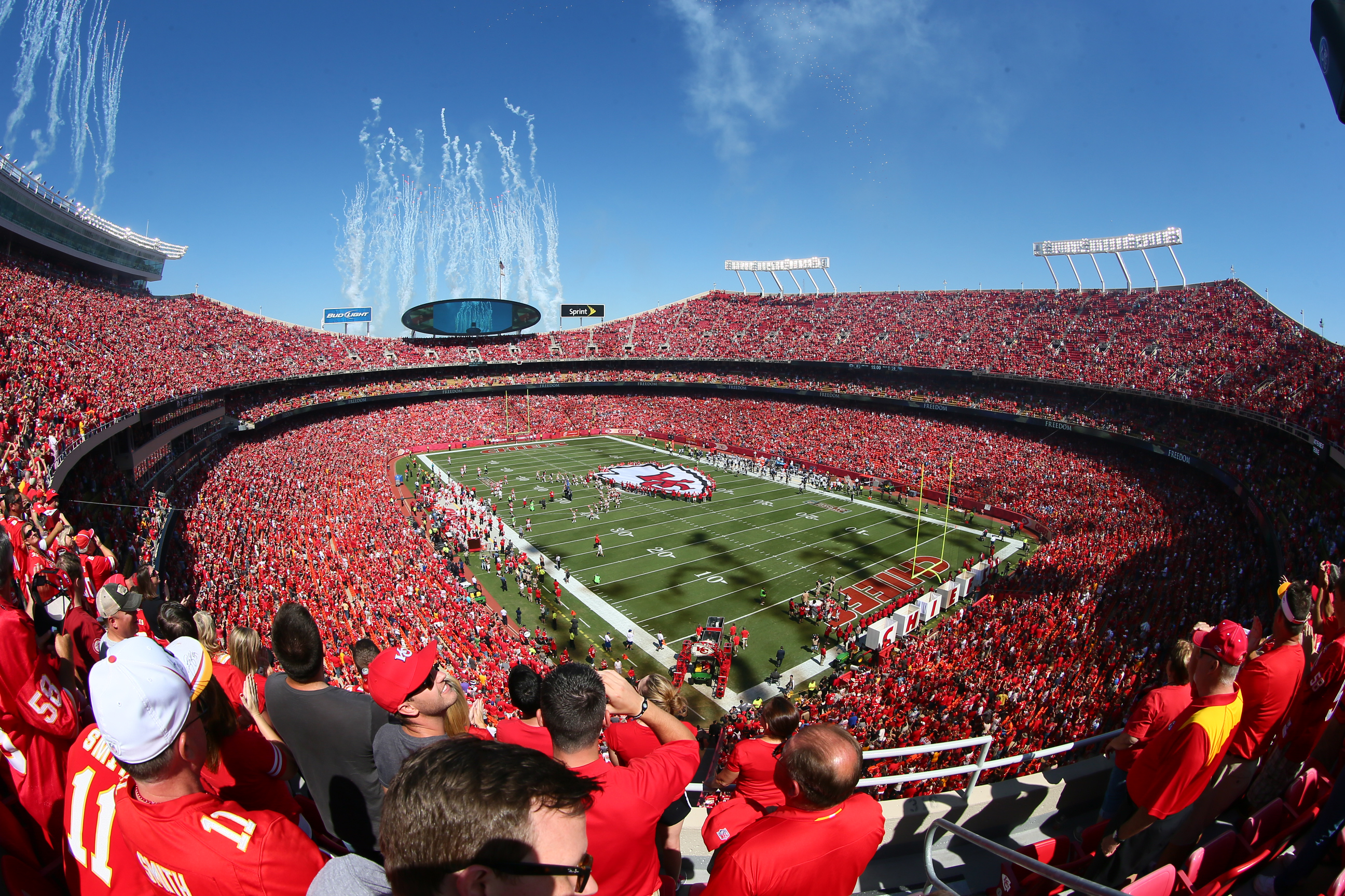 Spiel der Chiefs im Arrowhead Stadium