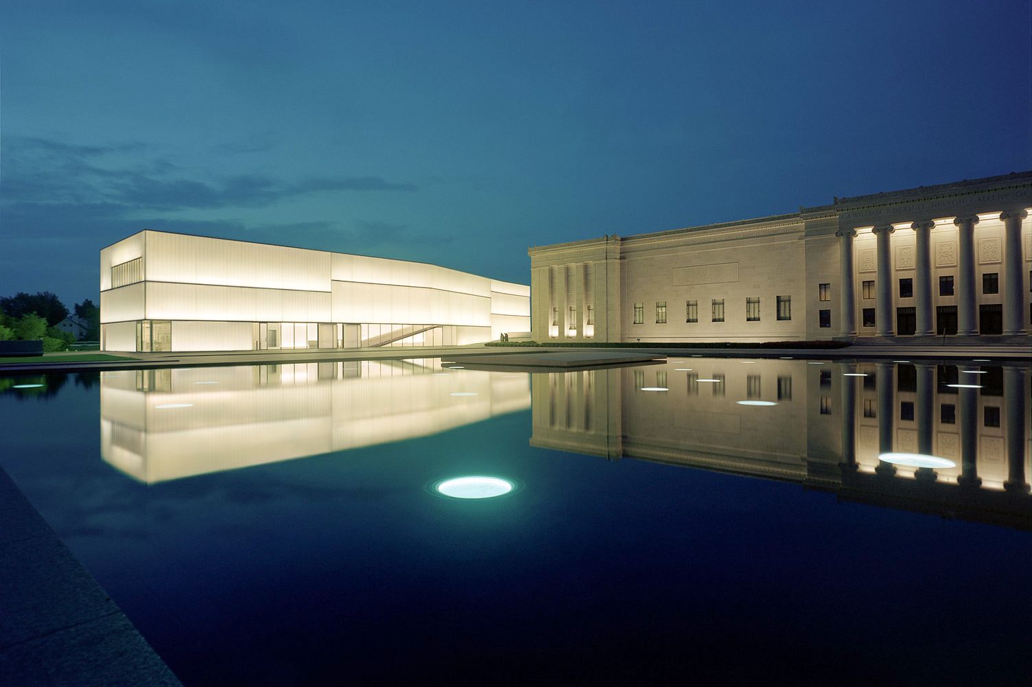 Das Nelson-Atkins Museum of Art in Kansas Cit, Missouri