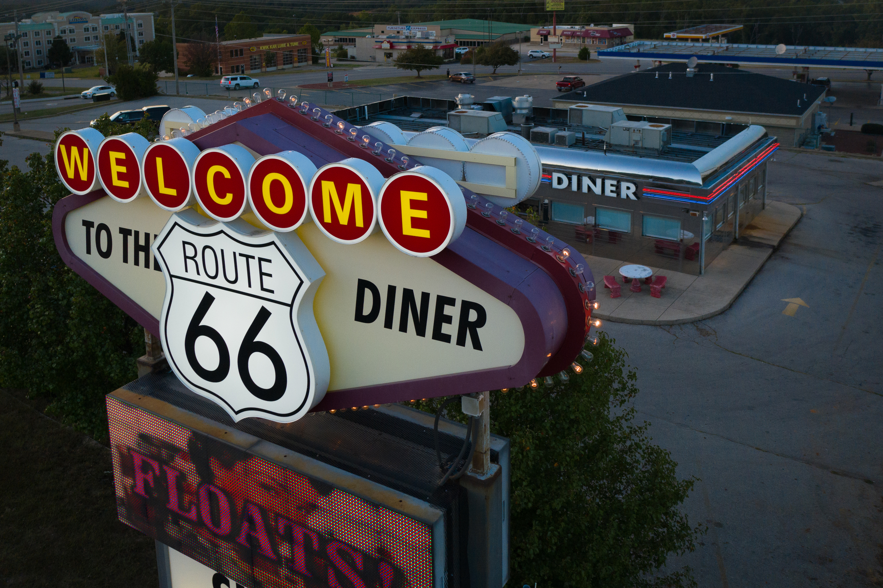 Diner an der Route 66
