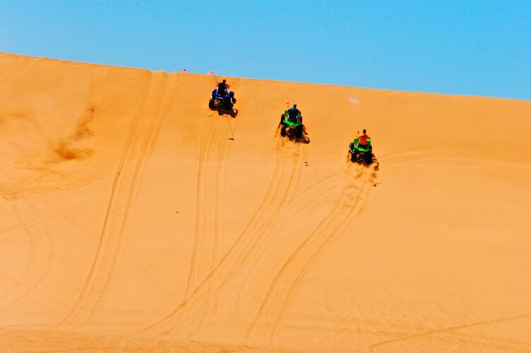 Buugys im Little Sahara State Park