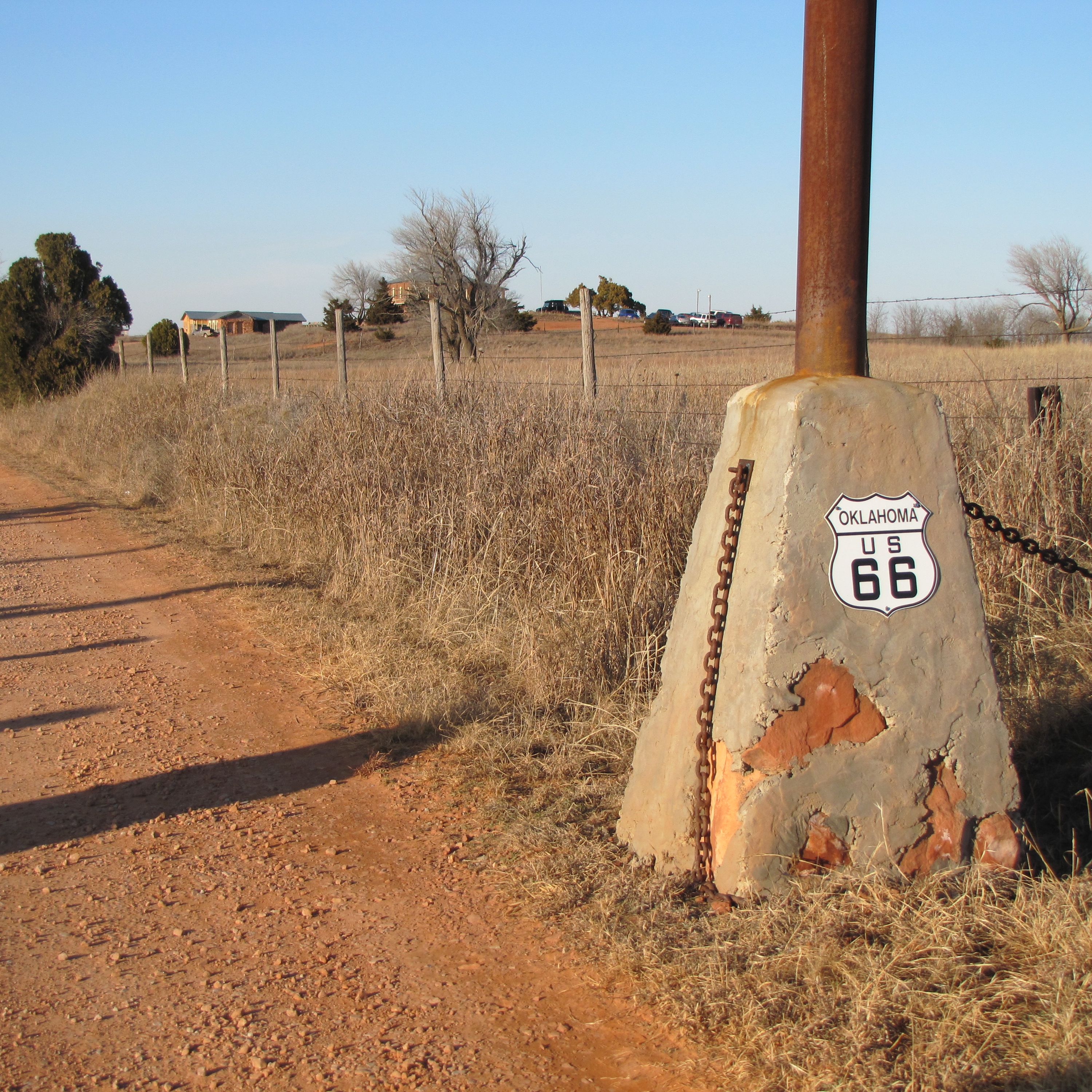 Route 66 in Kansas und Oklahoma