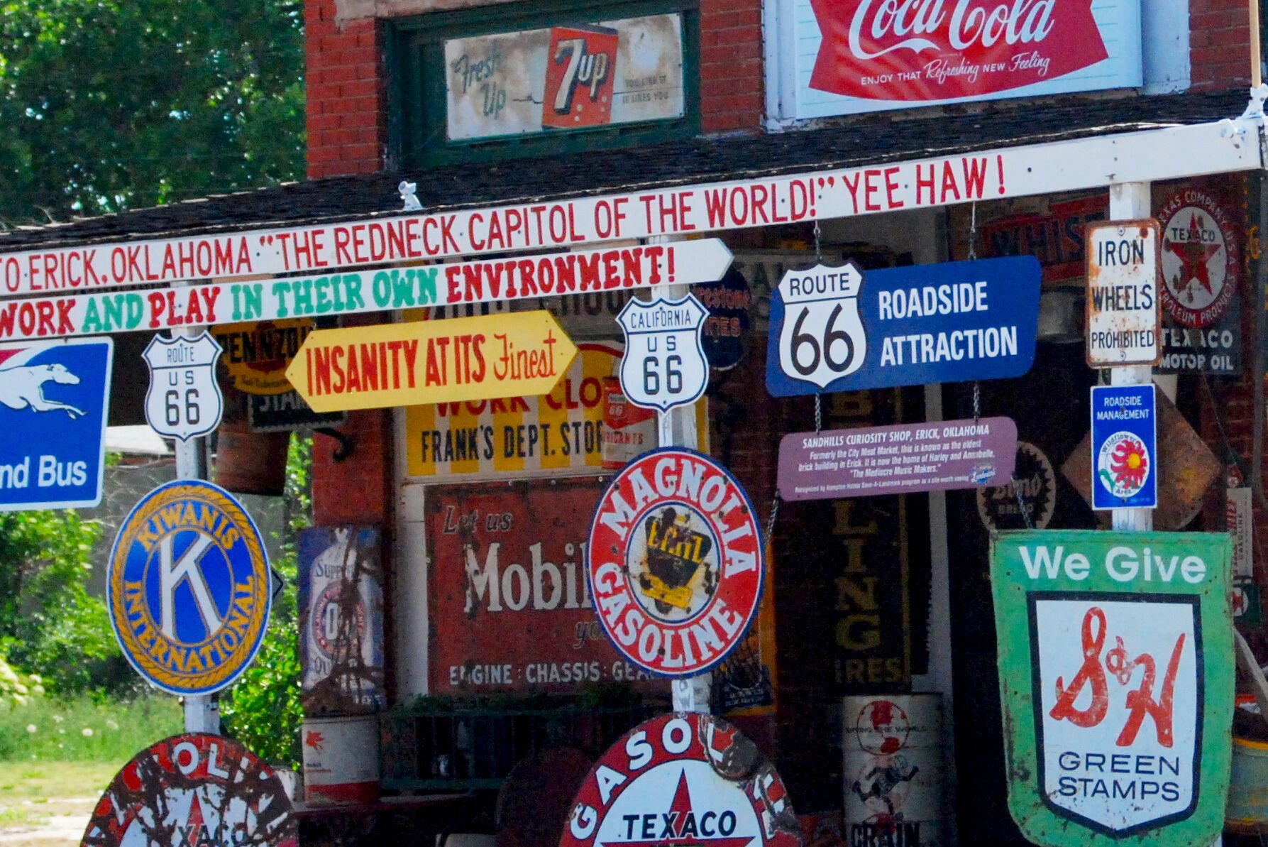 Route 66 in Kansas und Oklahoma