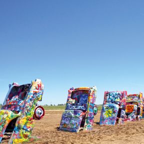 Cadillac Ranch bei Amarillo