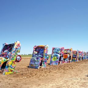 Cadillac Ranch bei Amarillo