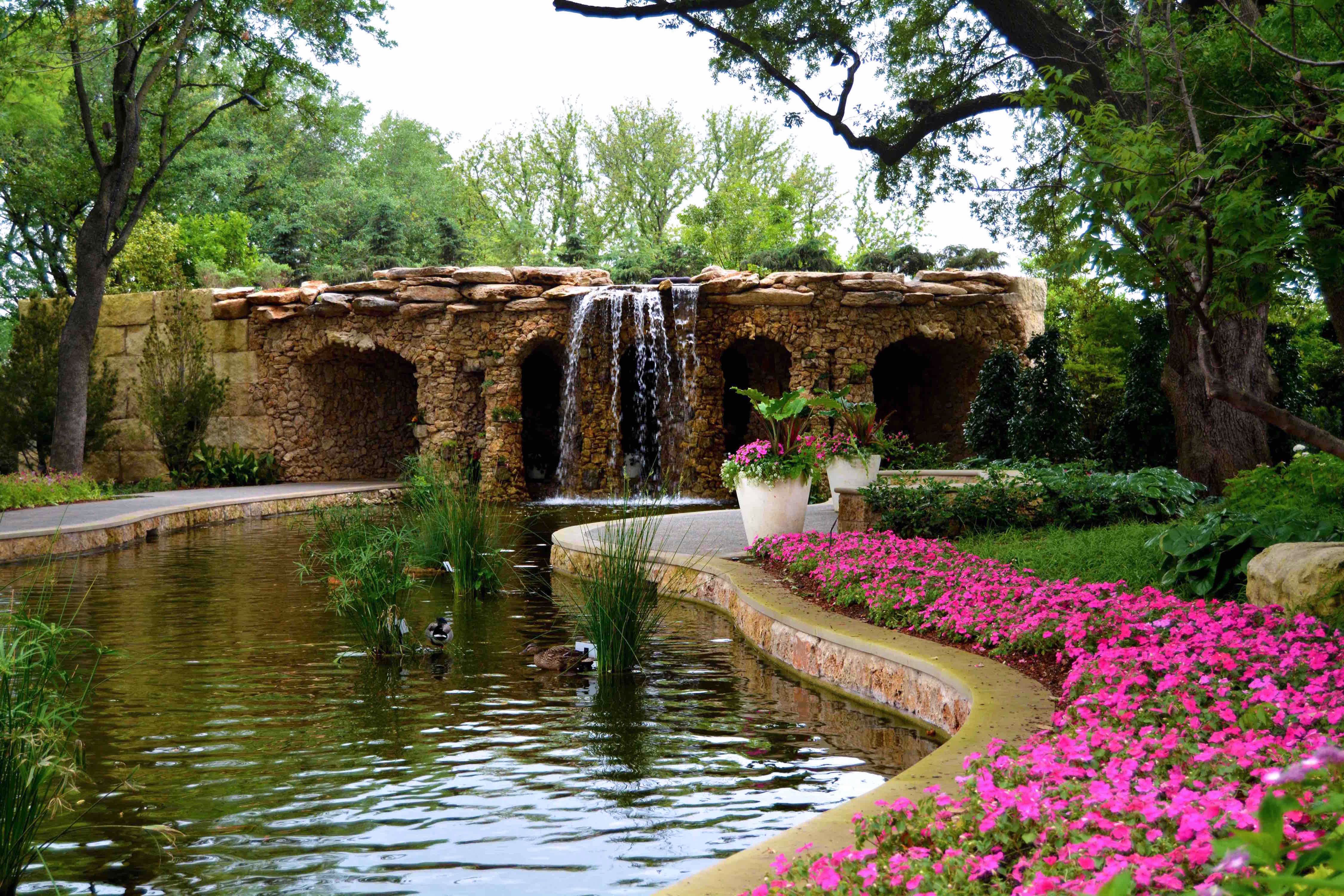 Der Dallas Arboretum and Botanical Garden in Dallas