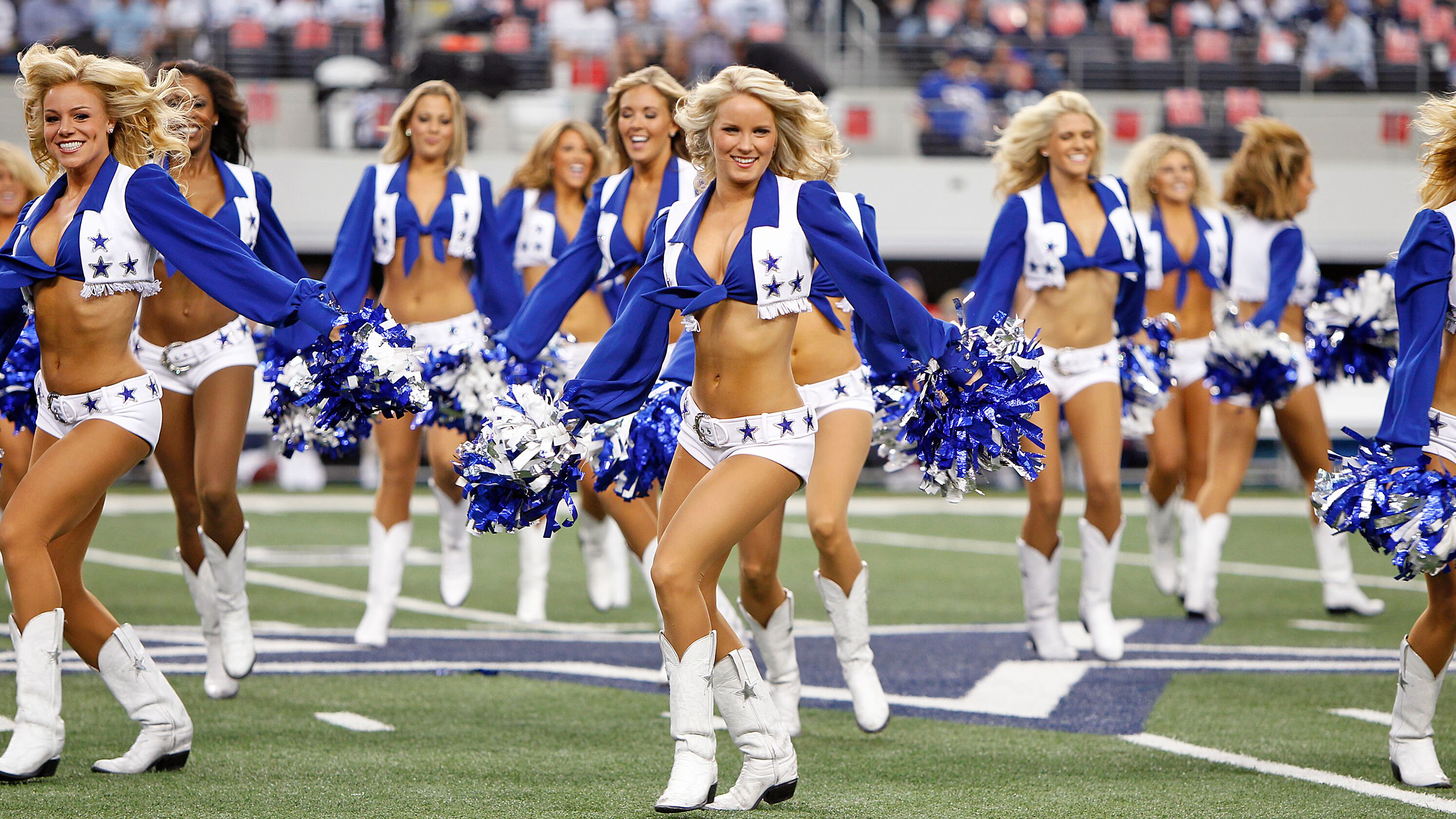 Cheerleader der Dallas Cowboys Die Profi-Cheerleader der Dallas Cowboys
