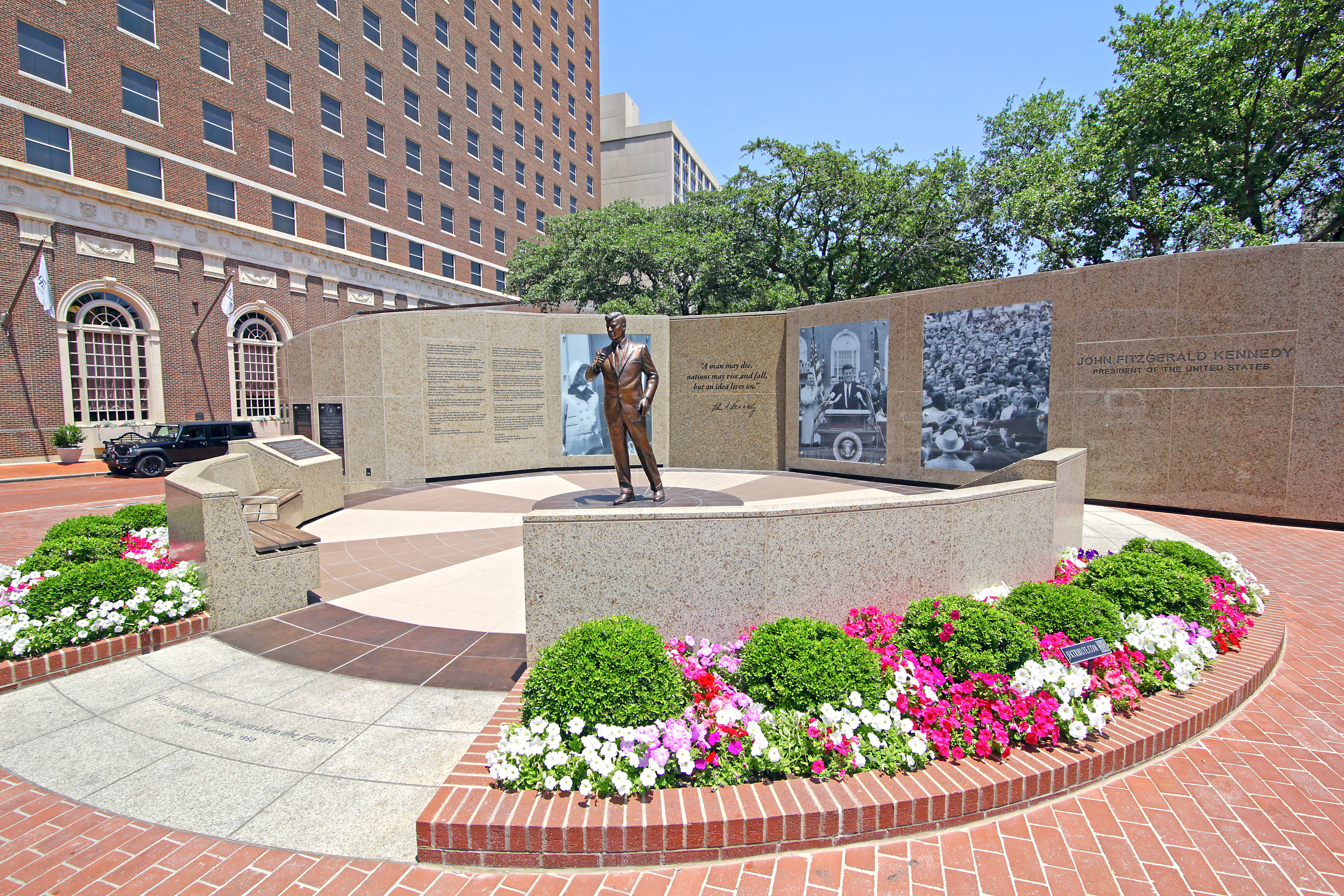 Das JFK Tribute in Fort Worth