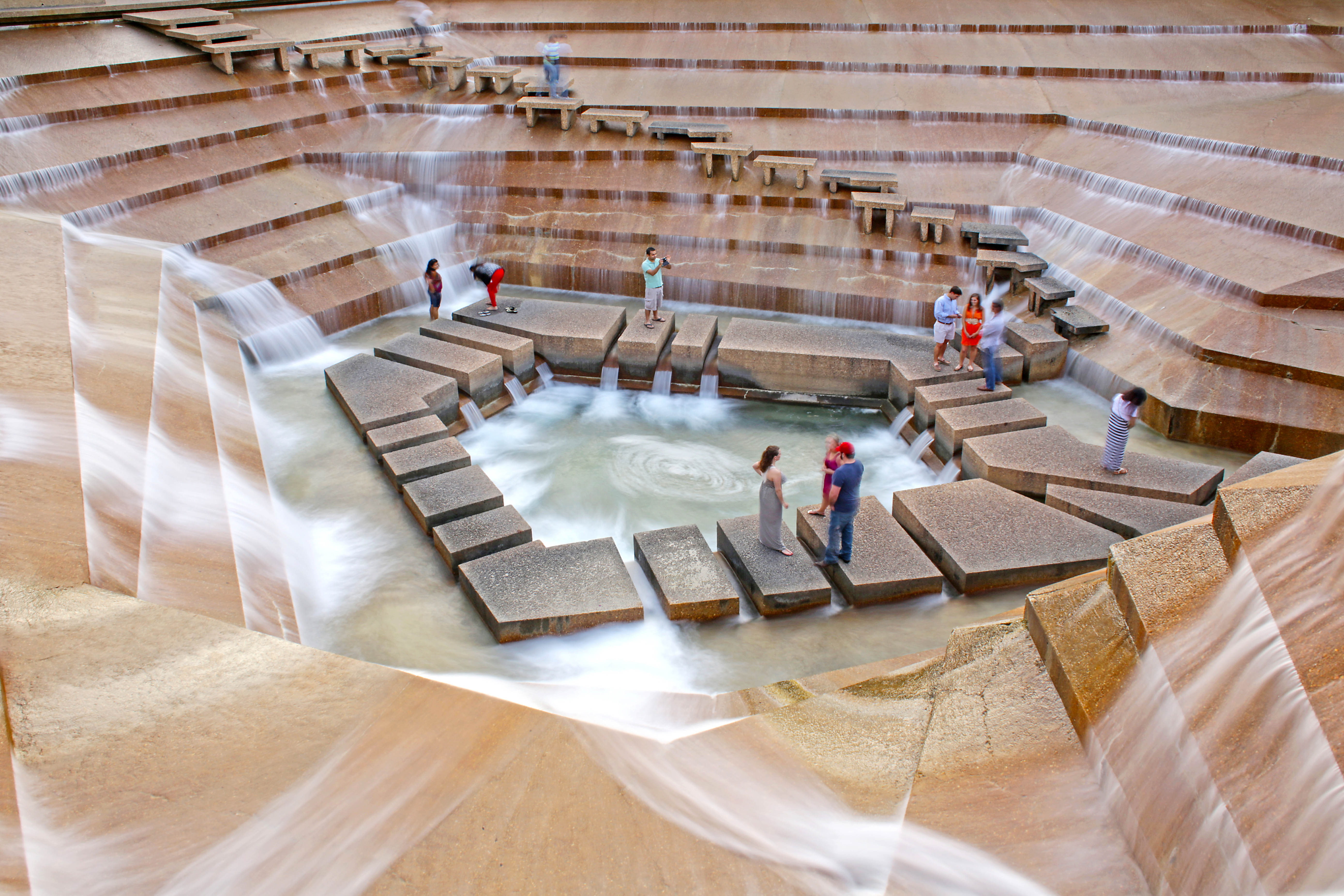 Water Gardens in Fort Worth