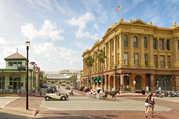 Das The Strand Viertel in Galveston, Texas Das The Strand Viertel in Galveston, Texas