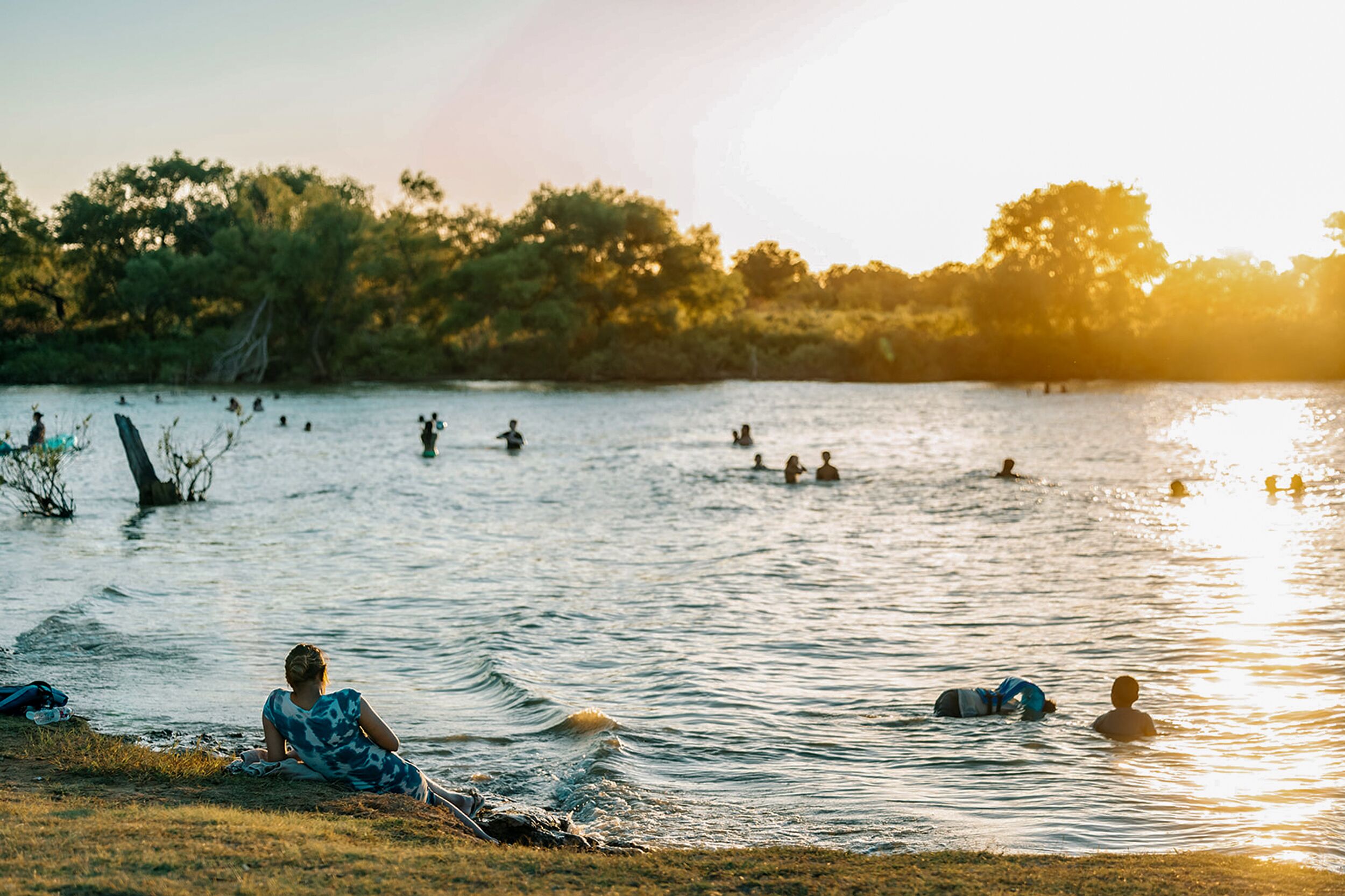 Am Lake Grapevine entspannen