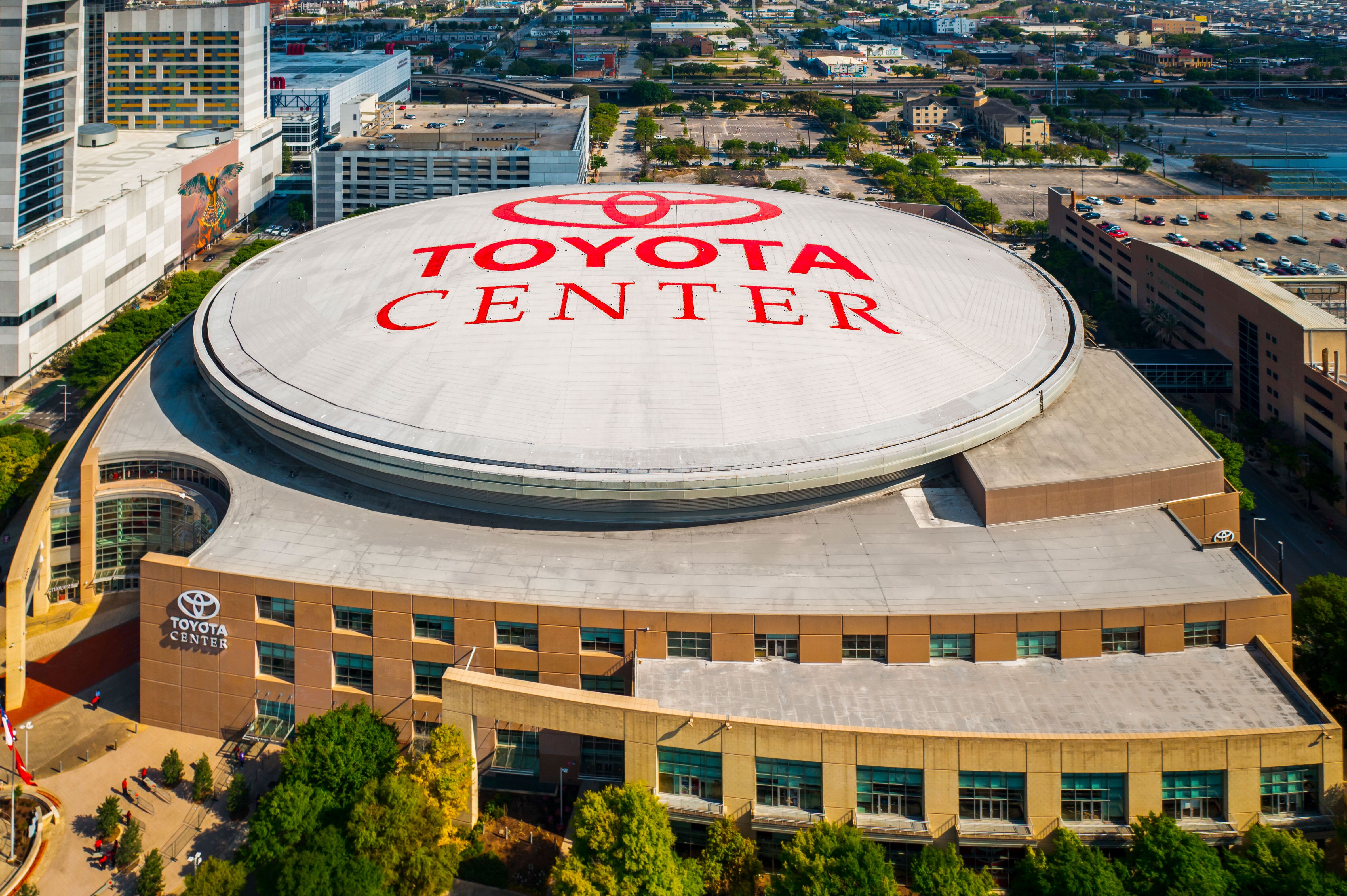 Das Toyota Center in Houston