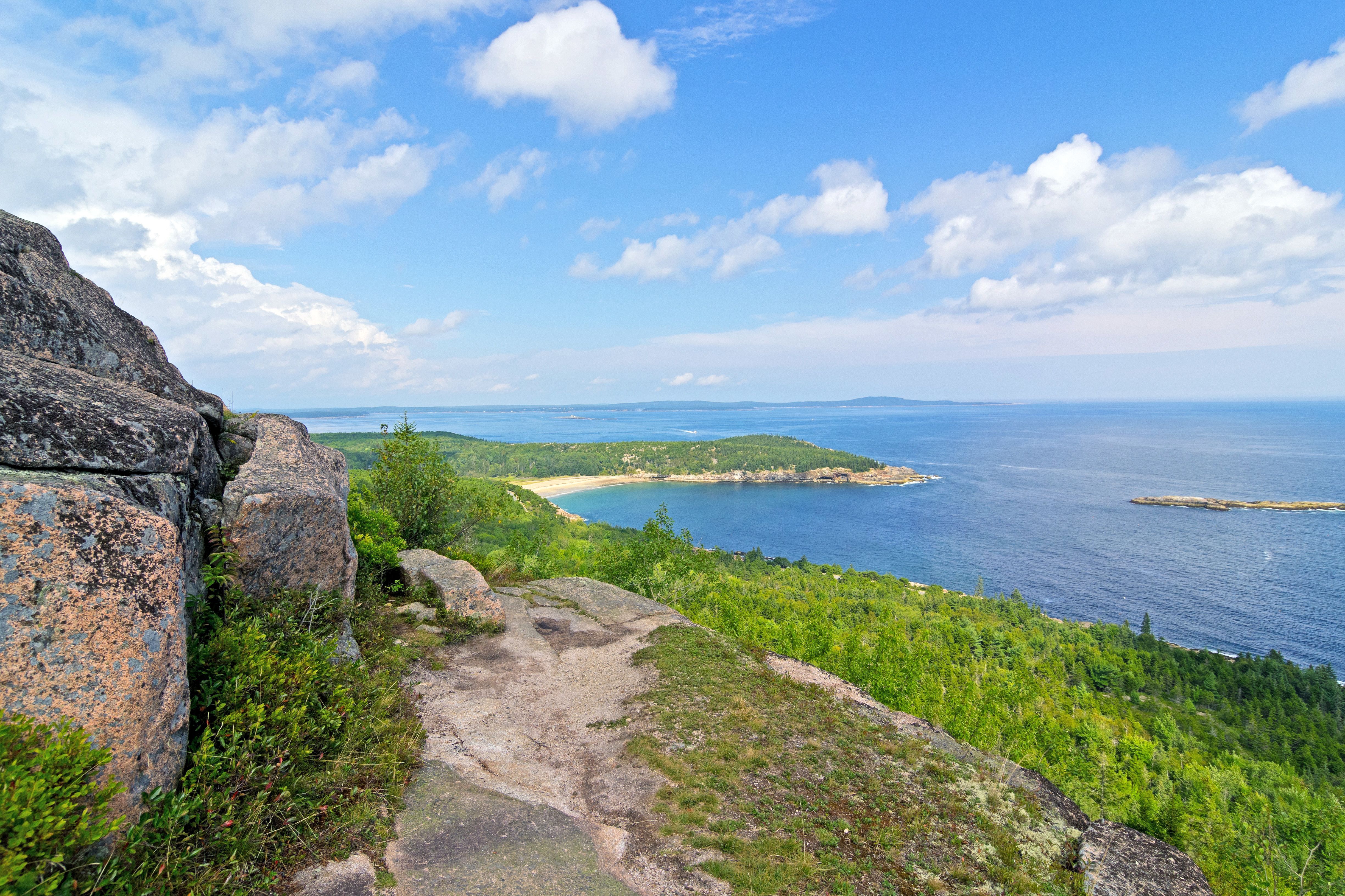 Auf dem Gorham Mountain Trail