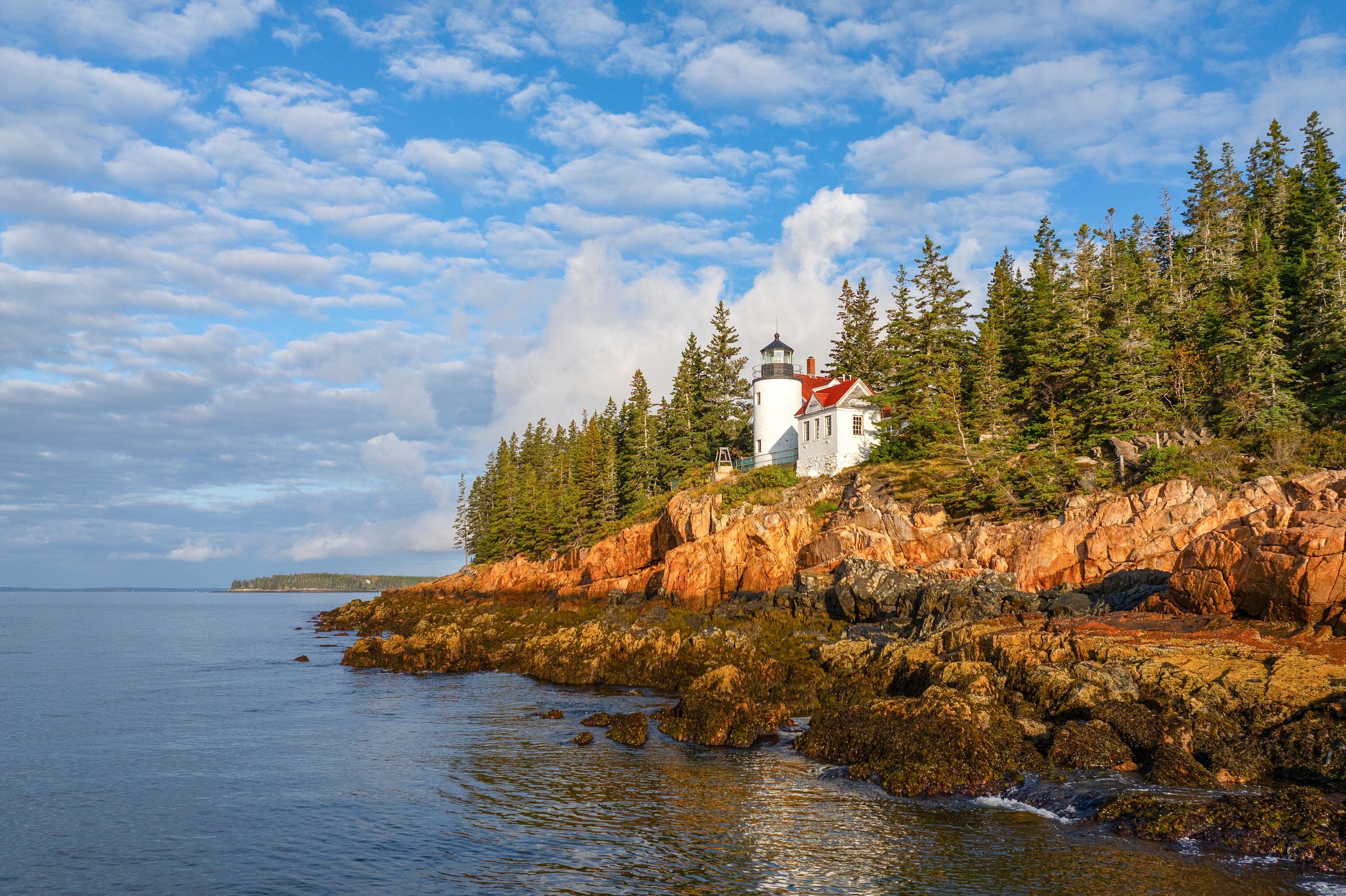 Der Bass Harbor Head Light Leuchtturm in Maine Der Bass Harbor Head Light Leuchtturm in Maine