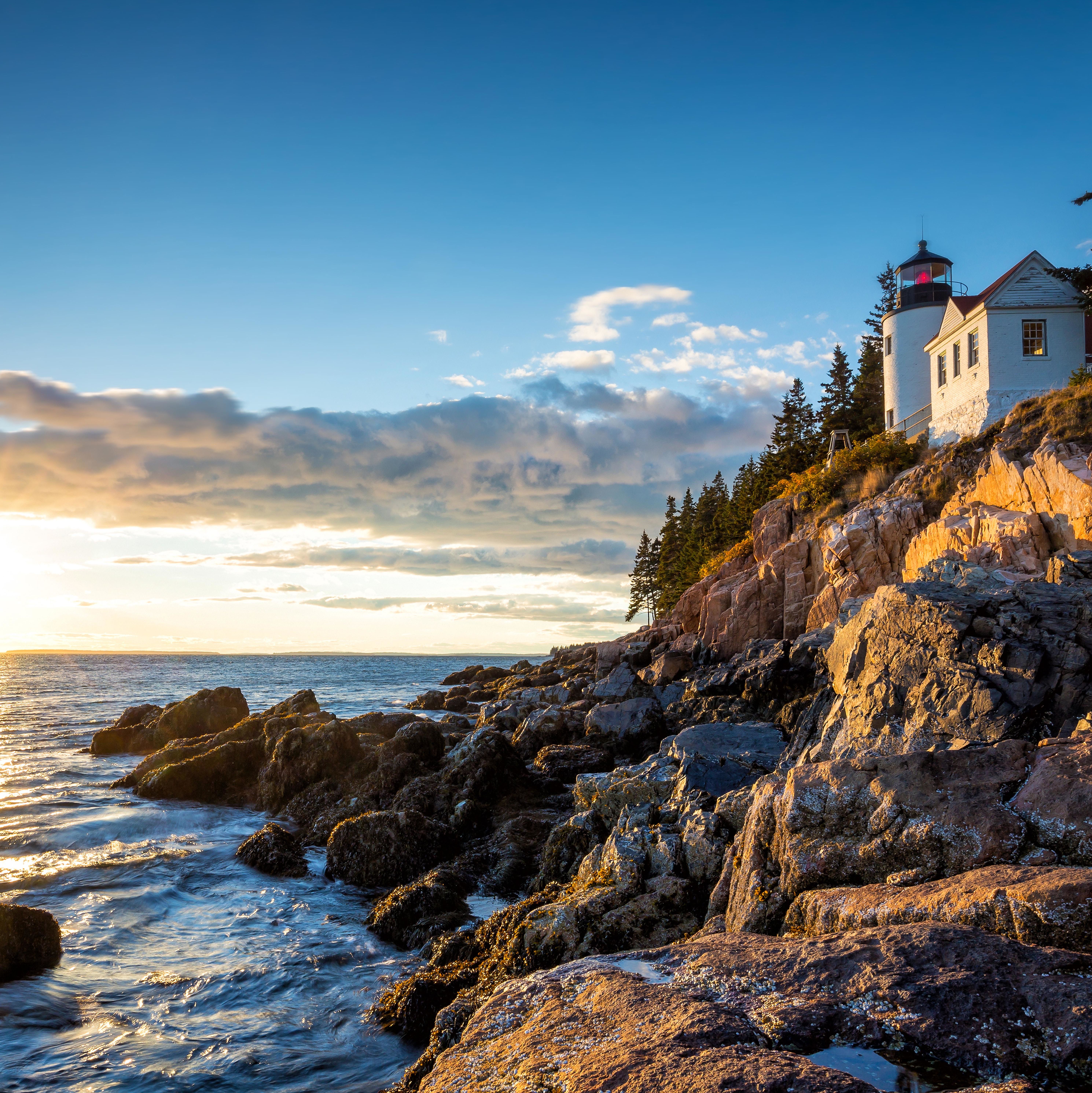 Bass Harbor Lighthouse im Acadia National Park, Maine