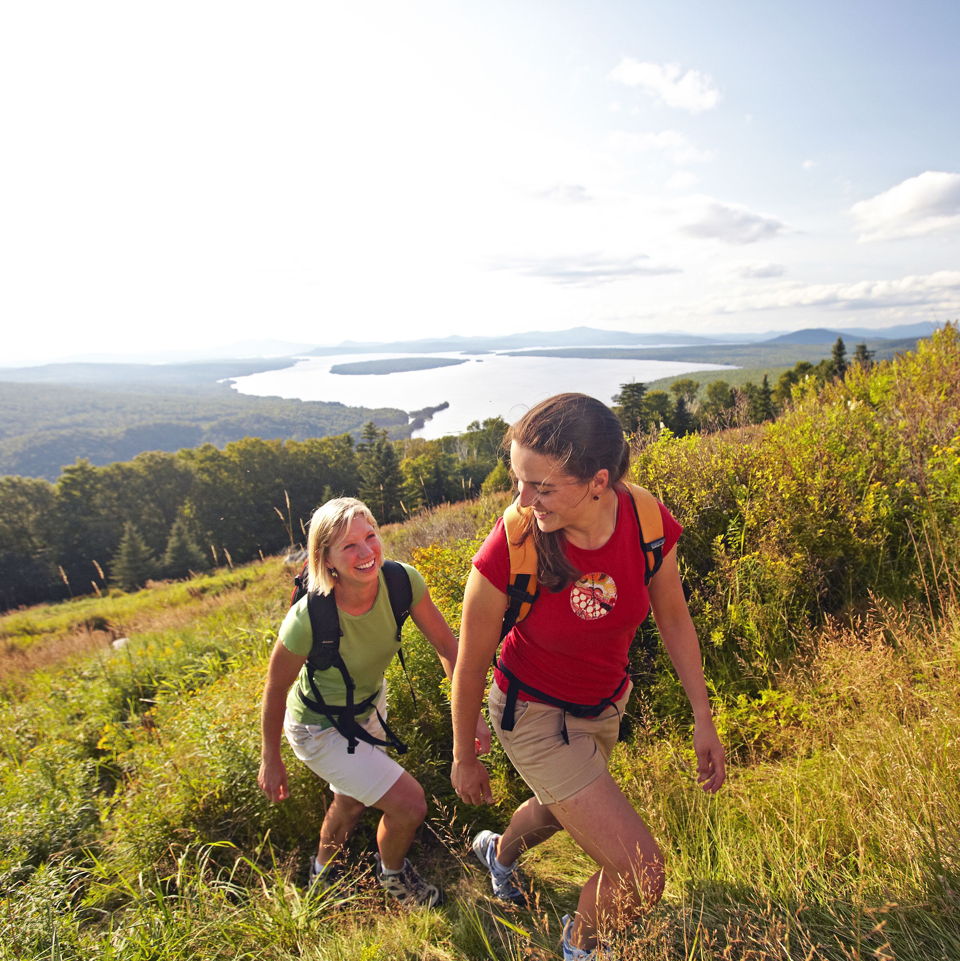 Durch die wunderschöne Landschaft Mains wandern