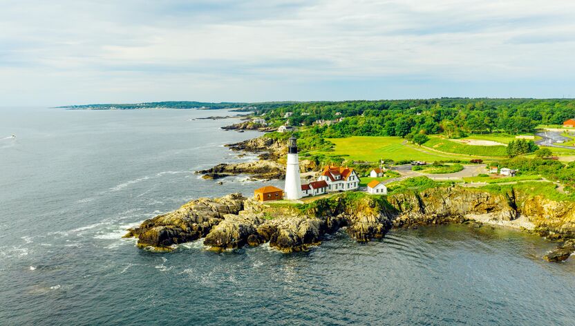 Portland Head Lighthouse in Maine