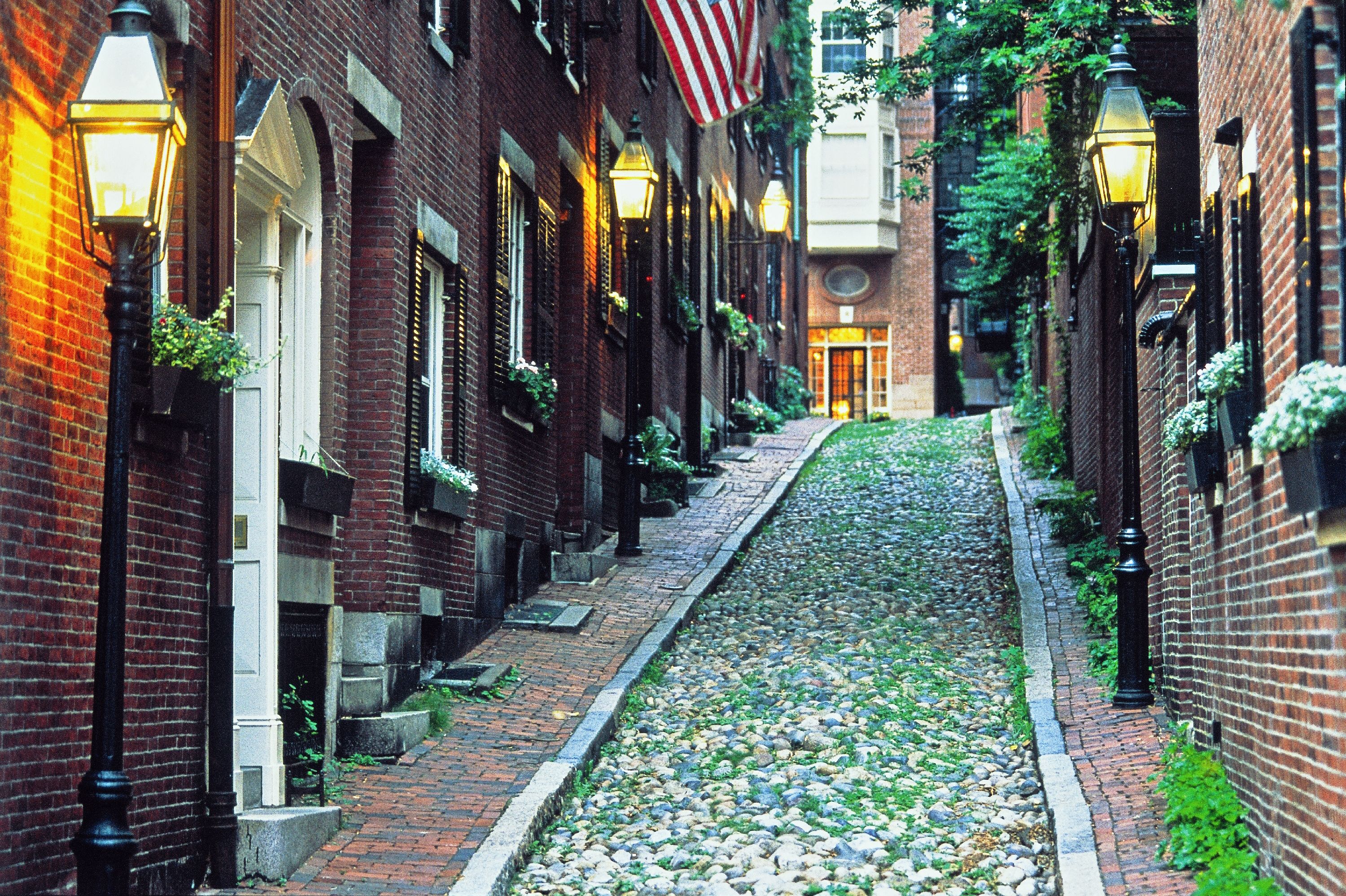 Gasse in Beacon Hill