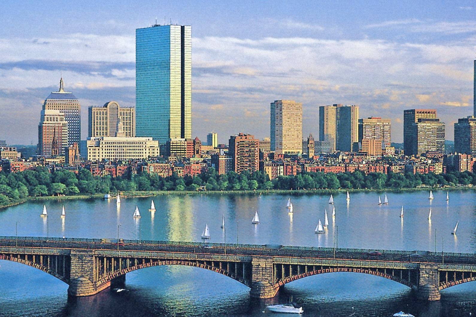 Blick auf den Charles River