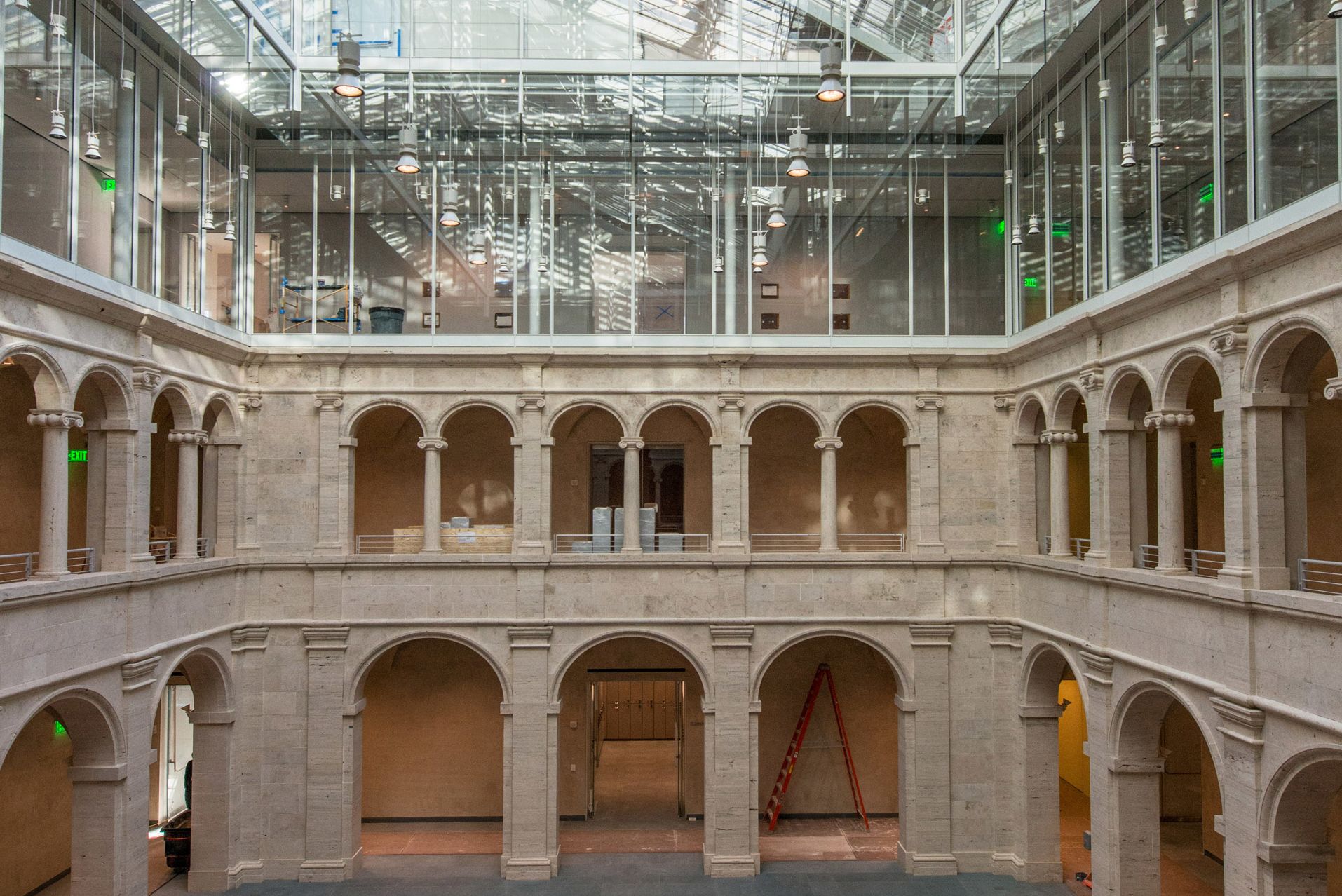 Courtyard Roof