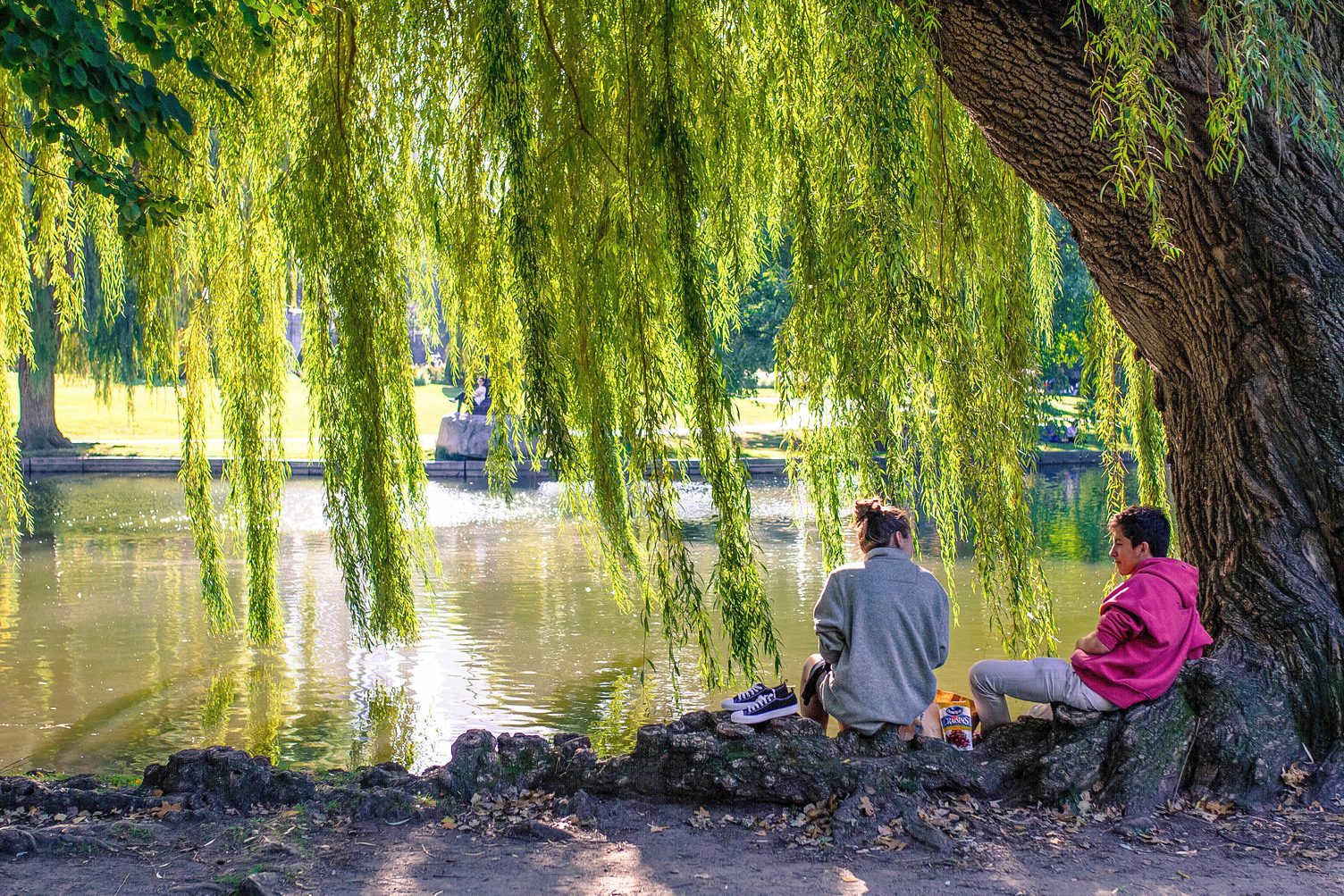 Die Zeit an den GewÃ¤ssern Bostons in Massachusetts genieÃŸen