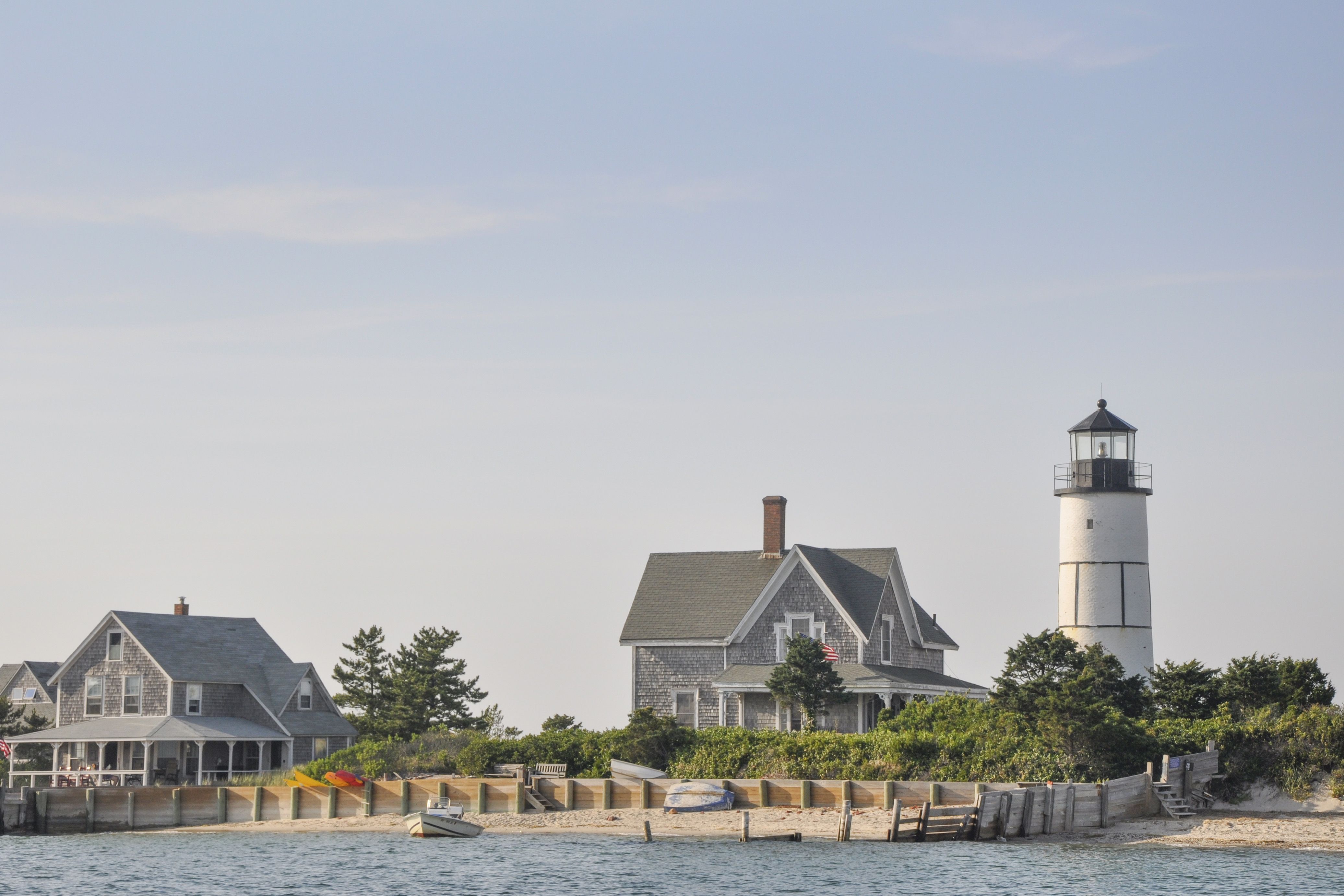 Der Nantucket Leuchtturm auf der Halbinsel Cape Cod in Massachusetts