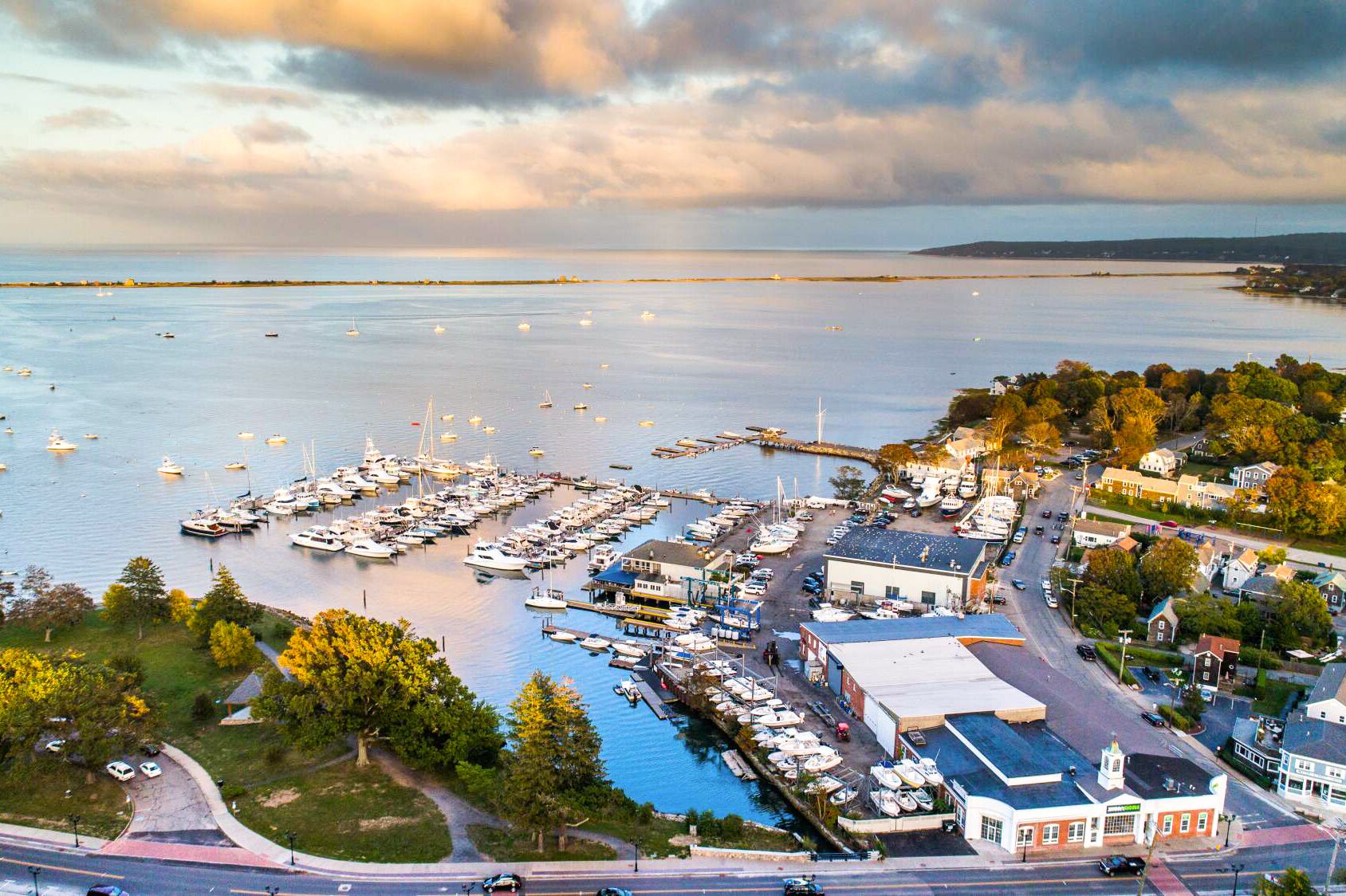 Der charmante Hafen von Plymouth