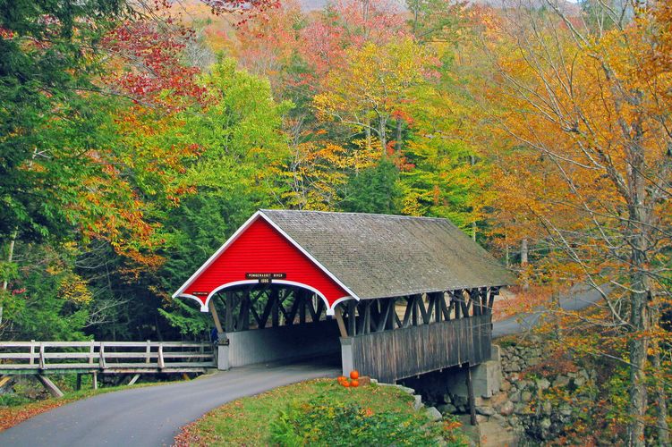 Covered Bridge in New Hampshire