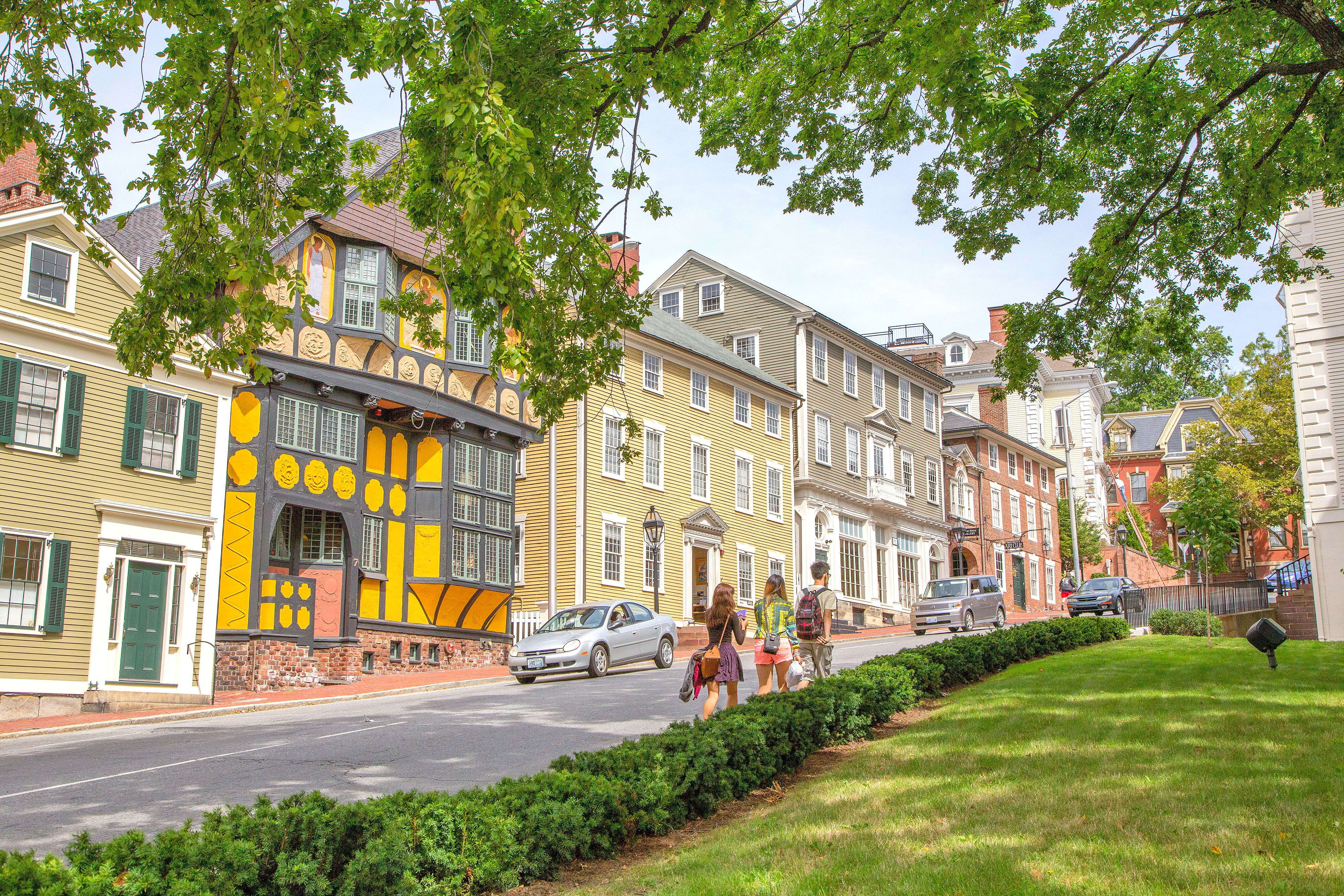 Das Stadtviertel College Hill in Providence