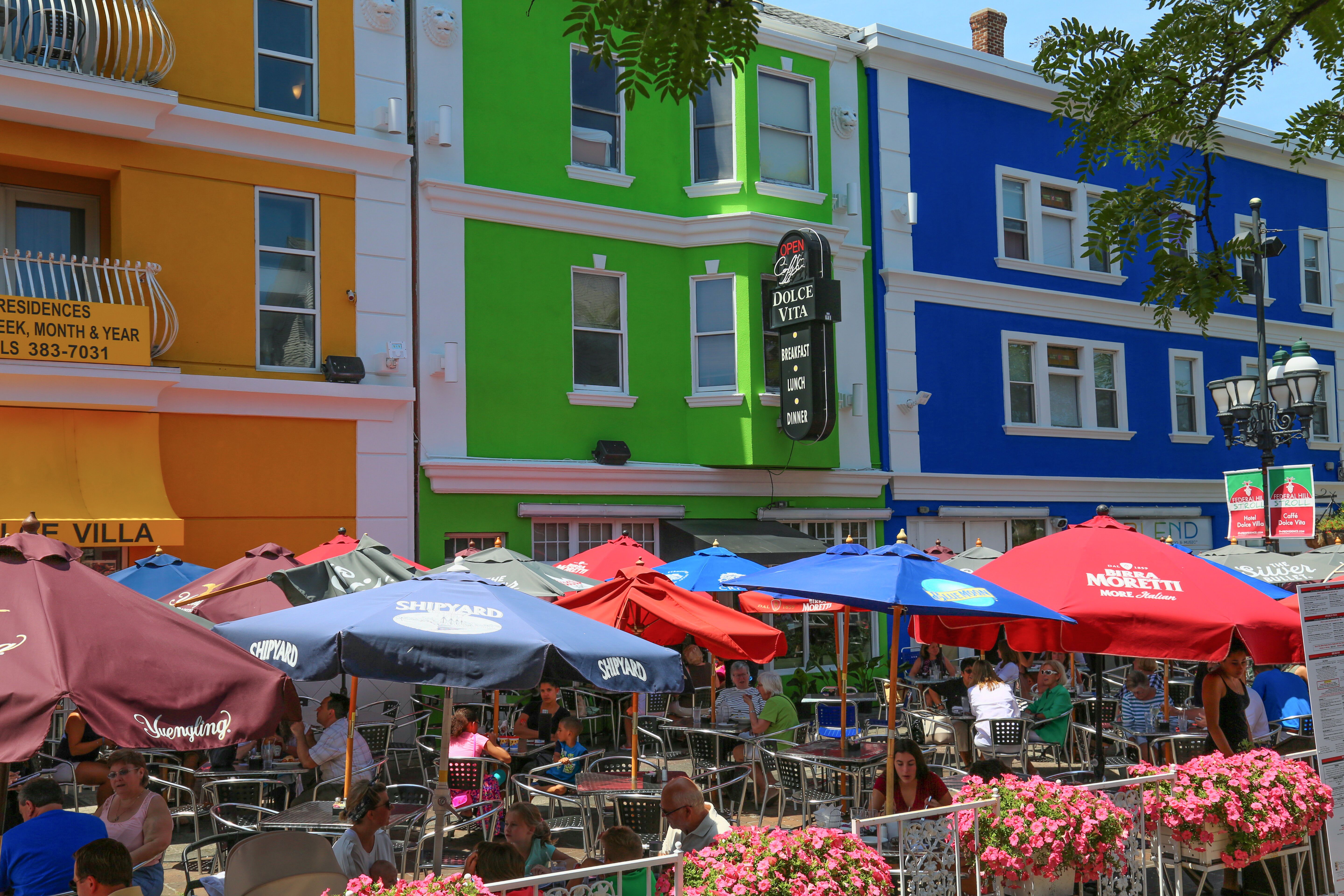 Eine breite Auswahl an Restaurants in Providence, Rhode Island