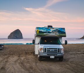 Mit einem Wohnmobil von Cruise America an den Strand von Oregon