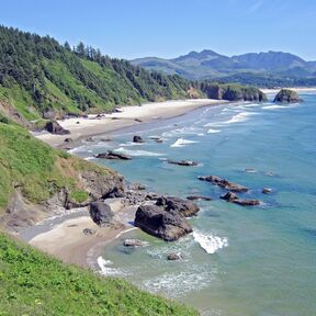 Einsame Natur am Cannon Beach