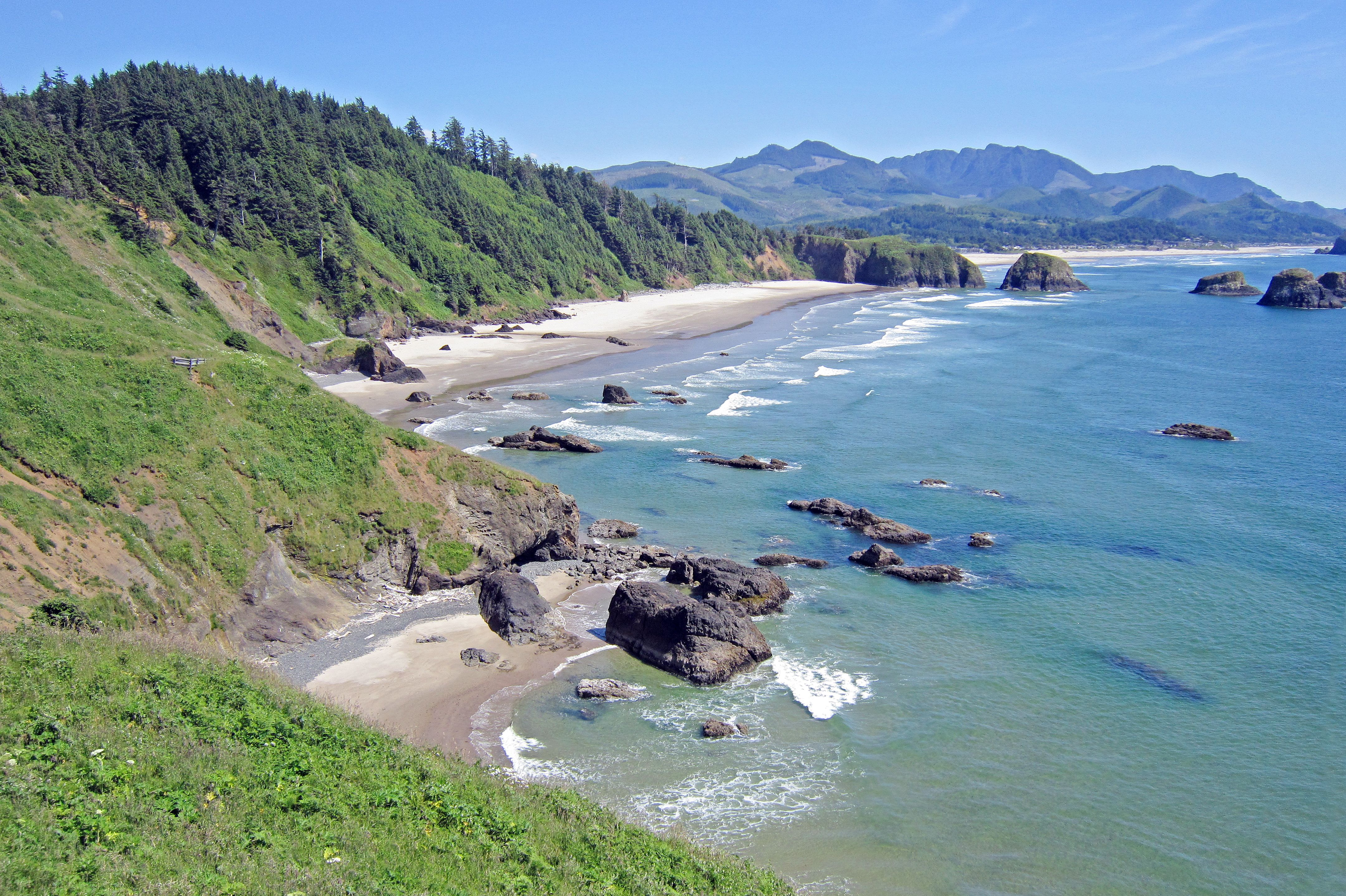 Einsame Natur am Cannon Beach