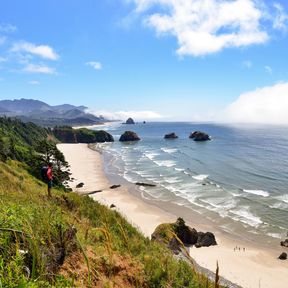 Ein wundervoller Strand in Oregon