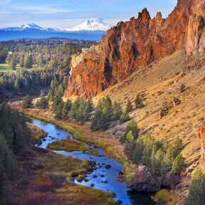 Der Smith Rock State Park bei Redmond ist ein tolles Ausflugsziel in Oregon