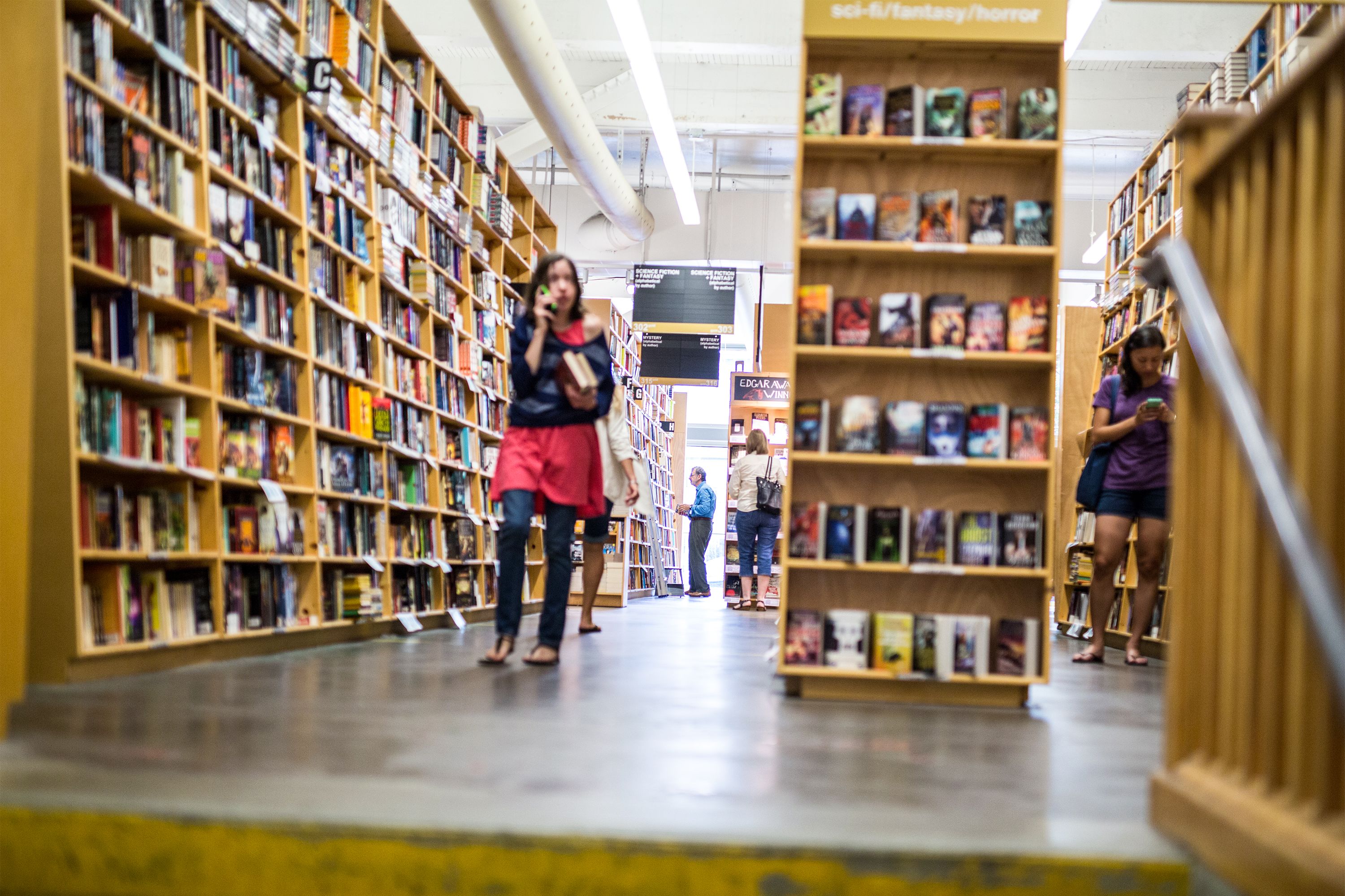 Powells City of Books in Portland, Oregon