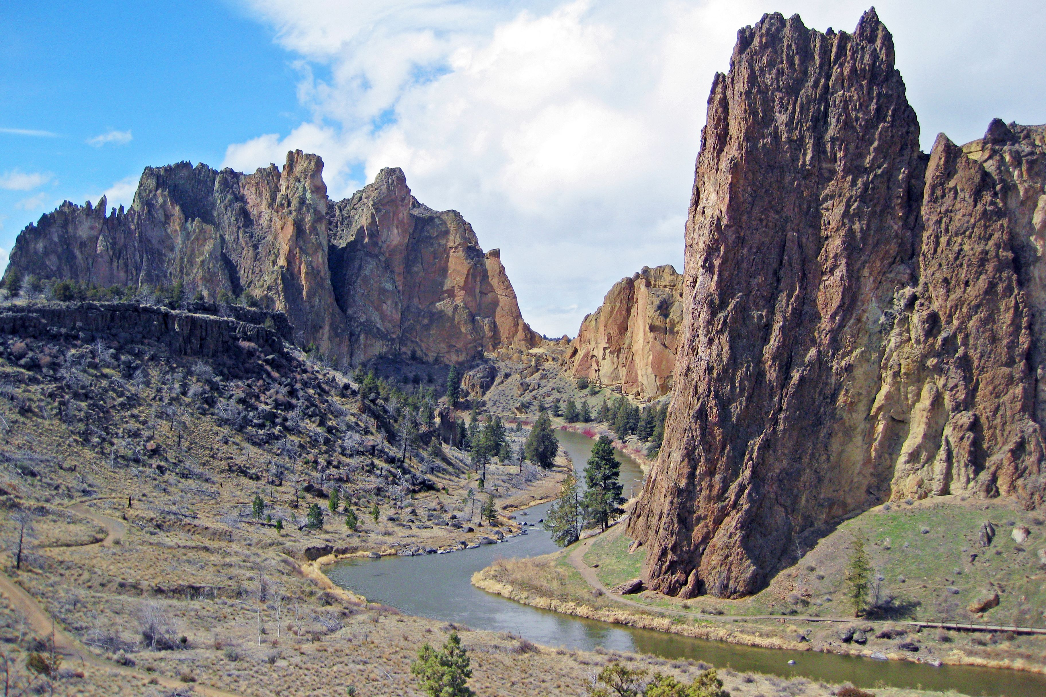 Blick auf den Crooked River