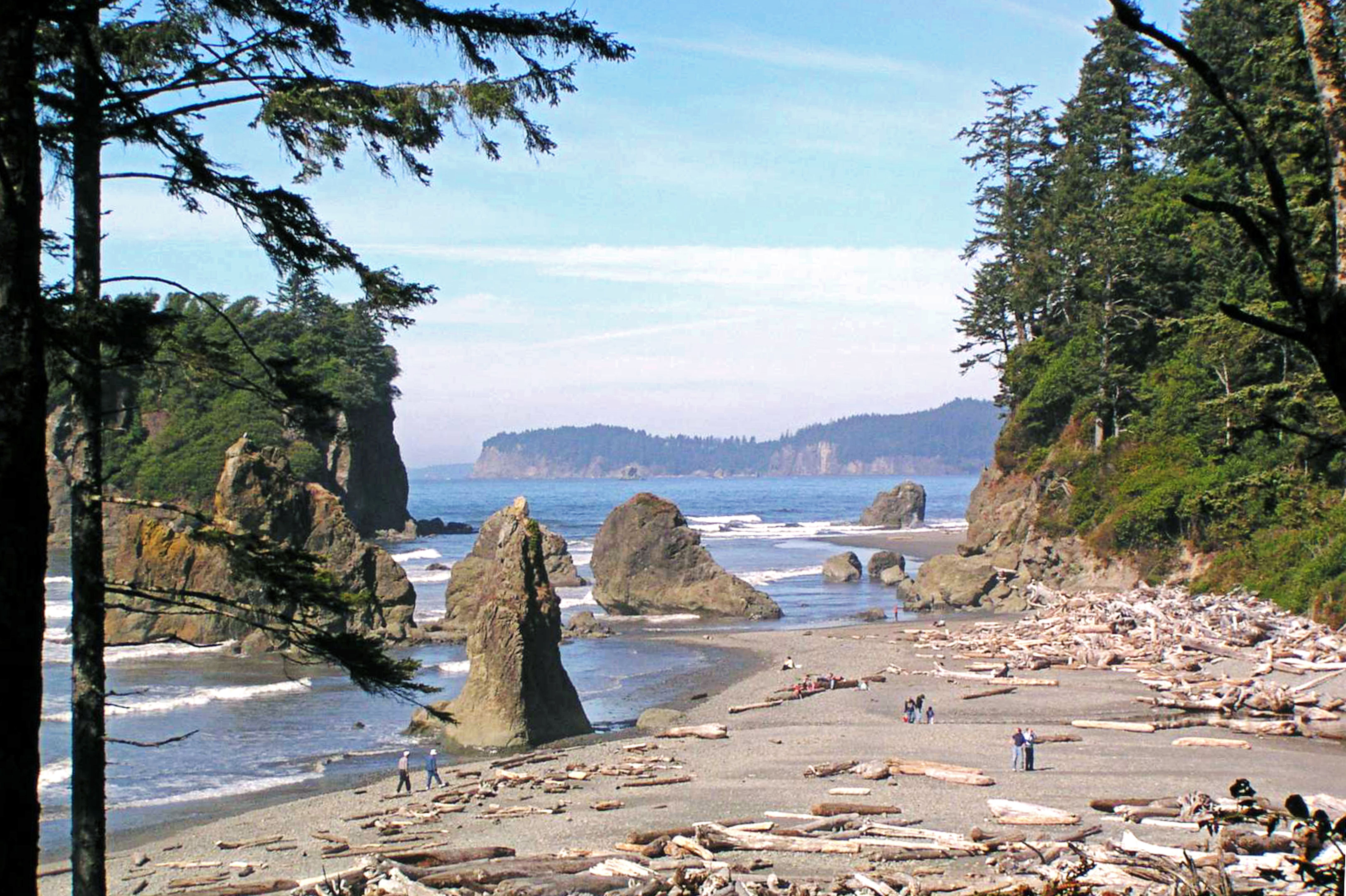 Ruby Beach auf der Olympic Peninsula