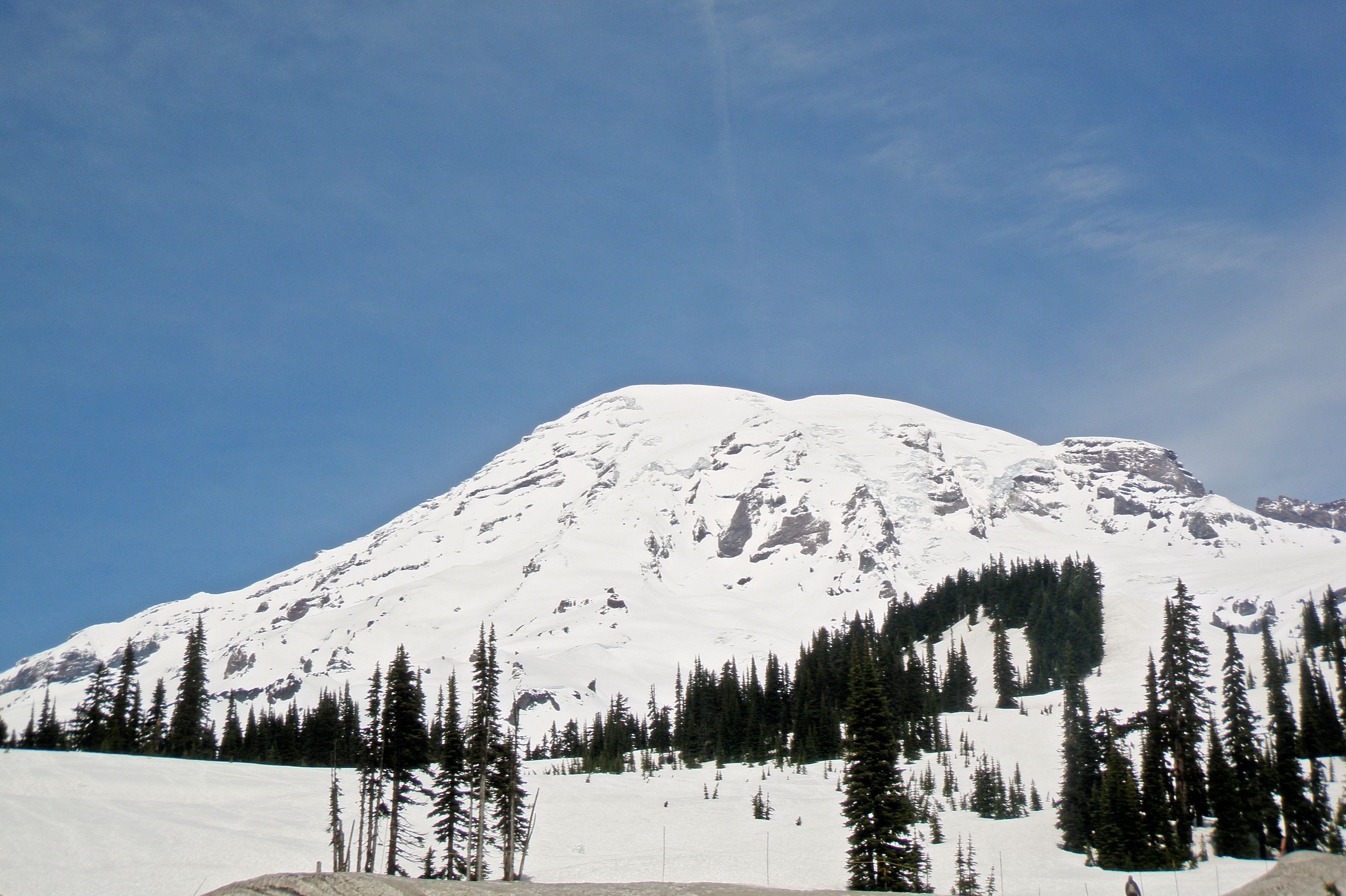 Blick auf den Mount Rainier